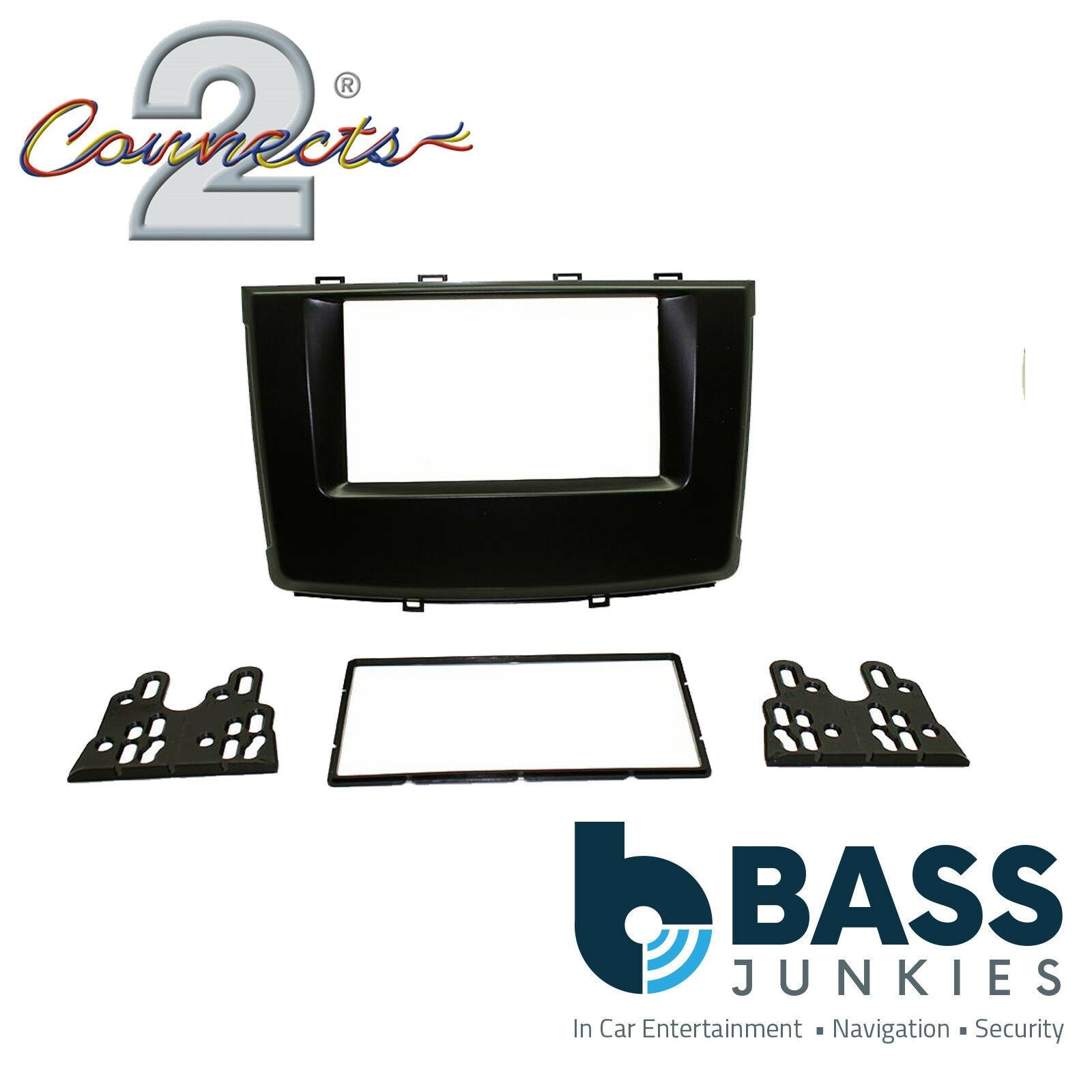 Connects2 CT23GW03 - Great Wall Wingle 2015 Owards Double Din Fascia Panel