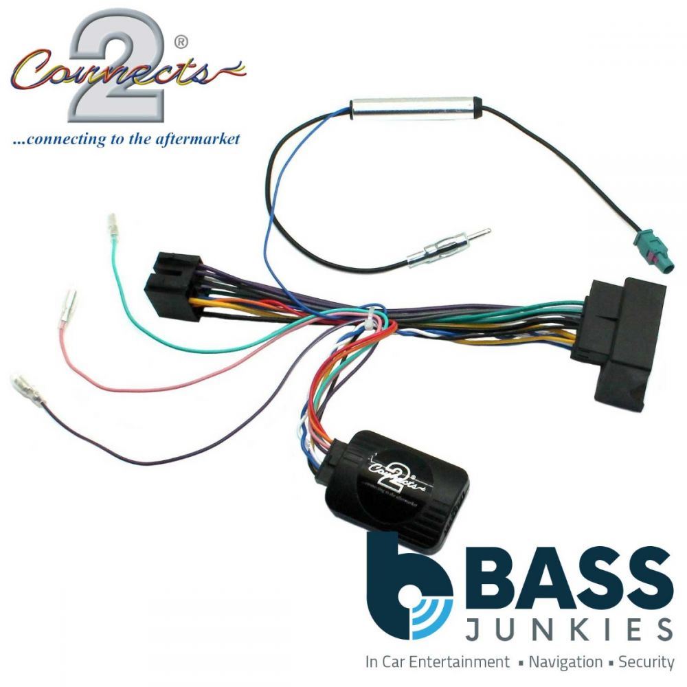 Connects2 CTSST001.2AA - Seat Car Stereo Radio Steering Wheel Stalk Control Interface