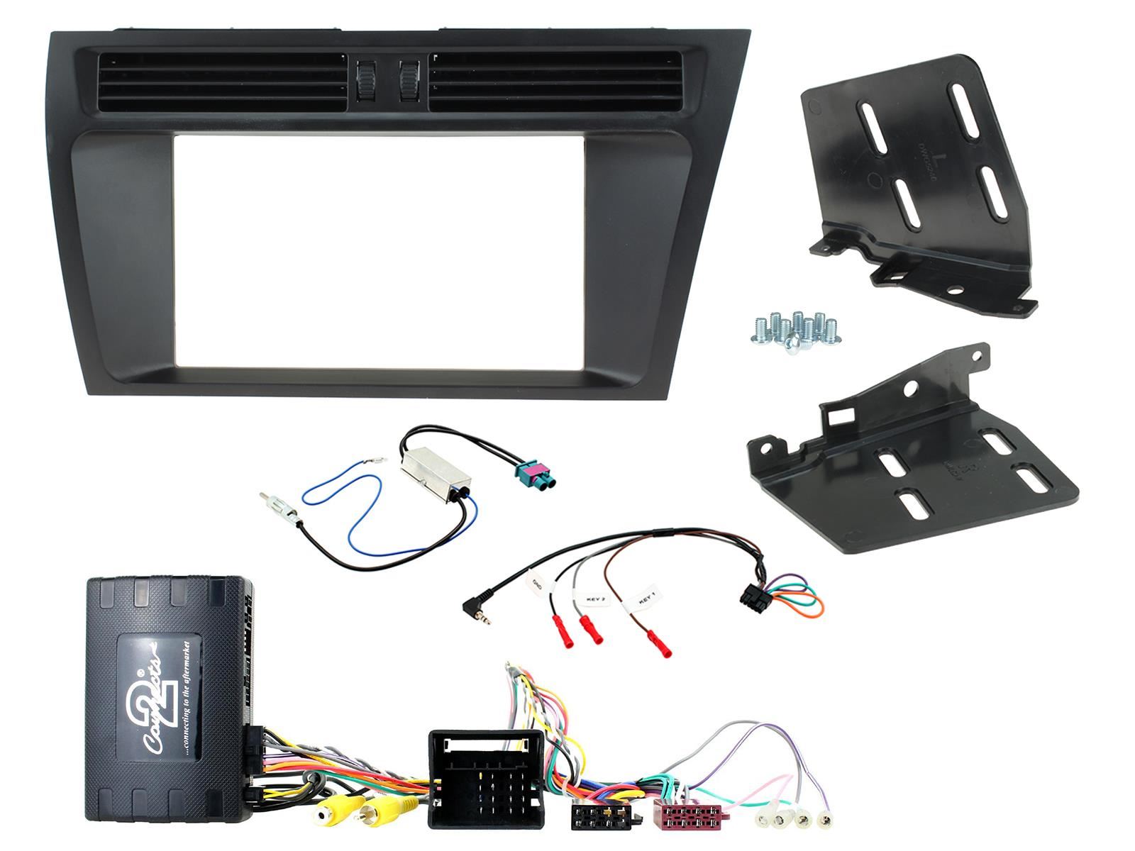 Connects2 Double Din Stereo fitting kit for Audi A4 2008-2015 | A5 2008-2015 Vehicle Specific Stereo Screen Steering Controls Fitting Kit