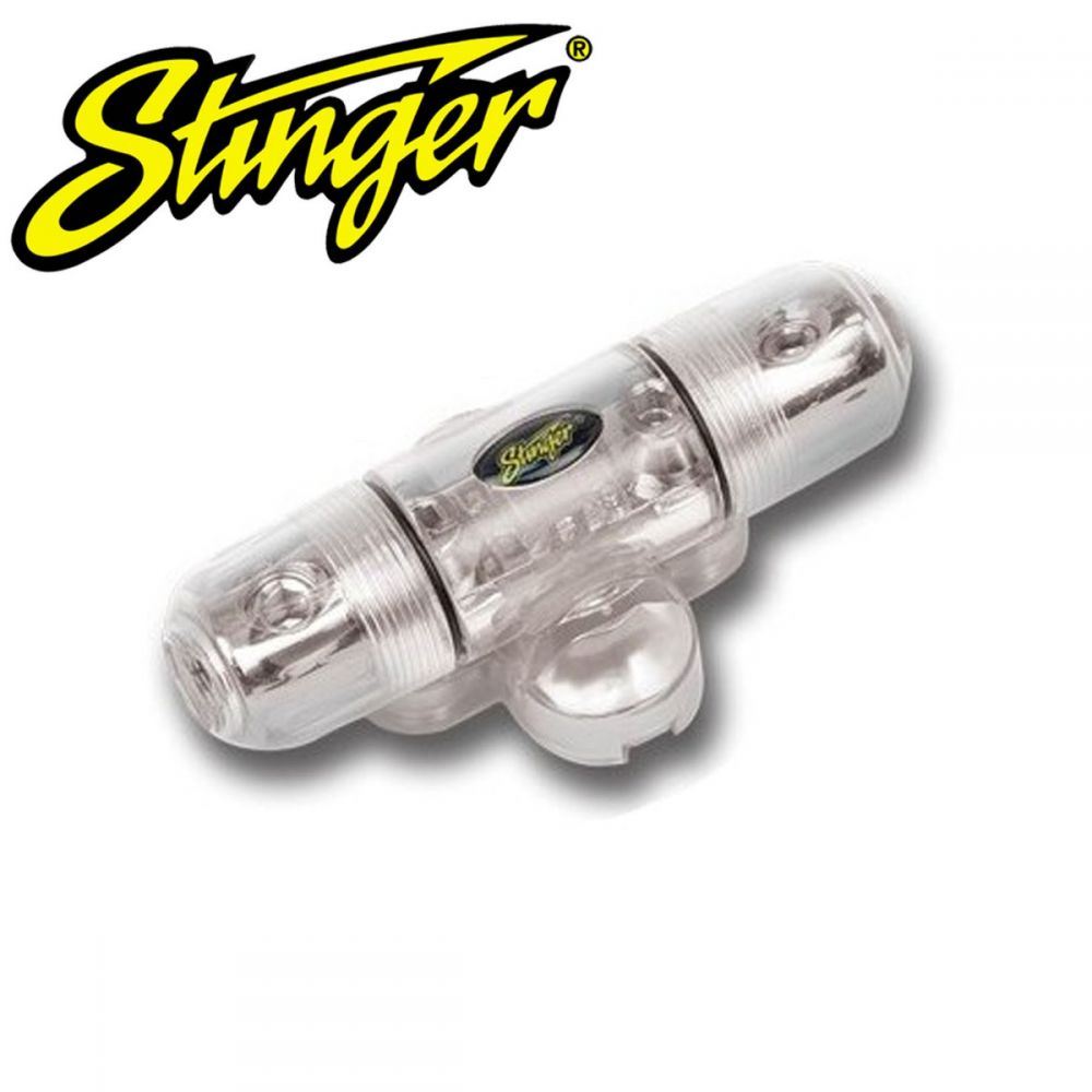 Stinger SPD5801 Shoc-Krome MIDI Fuse Holder 4 or 8GA In/Out