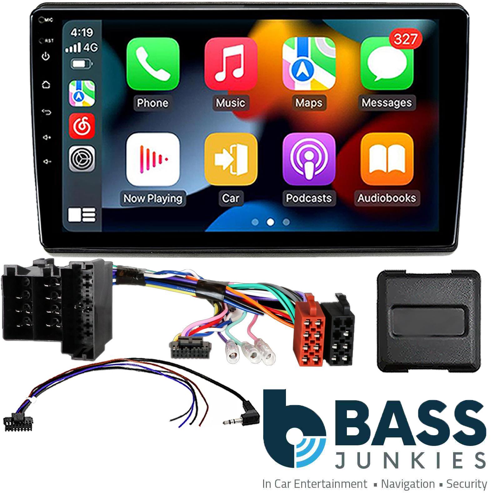 UPGRADED 9" CarPlay Android Car Stereo & Fitting Kit For Fiat Ducato 2006 -2016