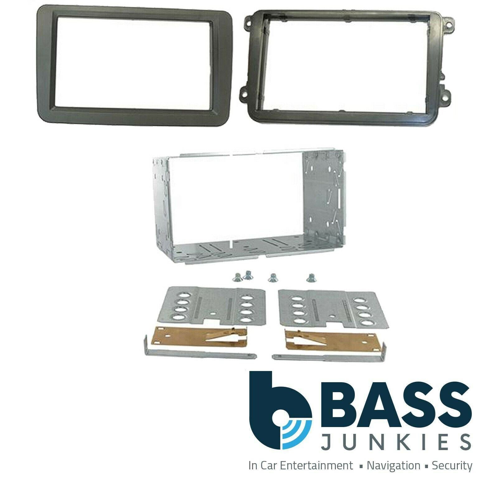 Connects2 VW01A Volkswagen Caddy 2004 On Car Stereo Double Din Fascia Panel