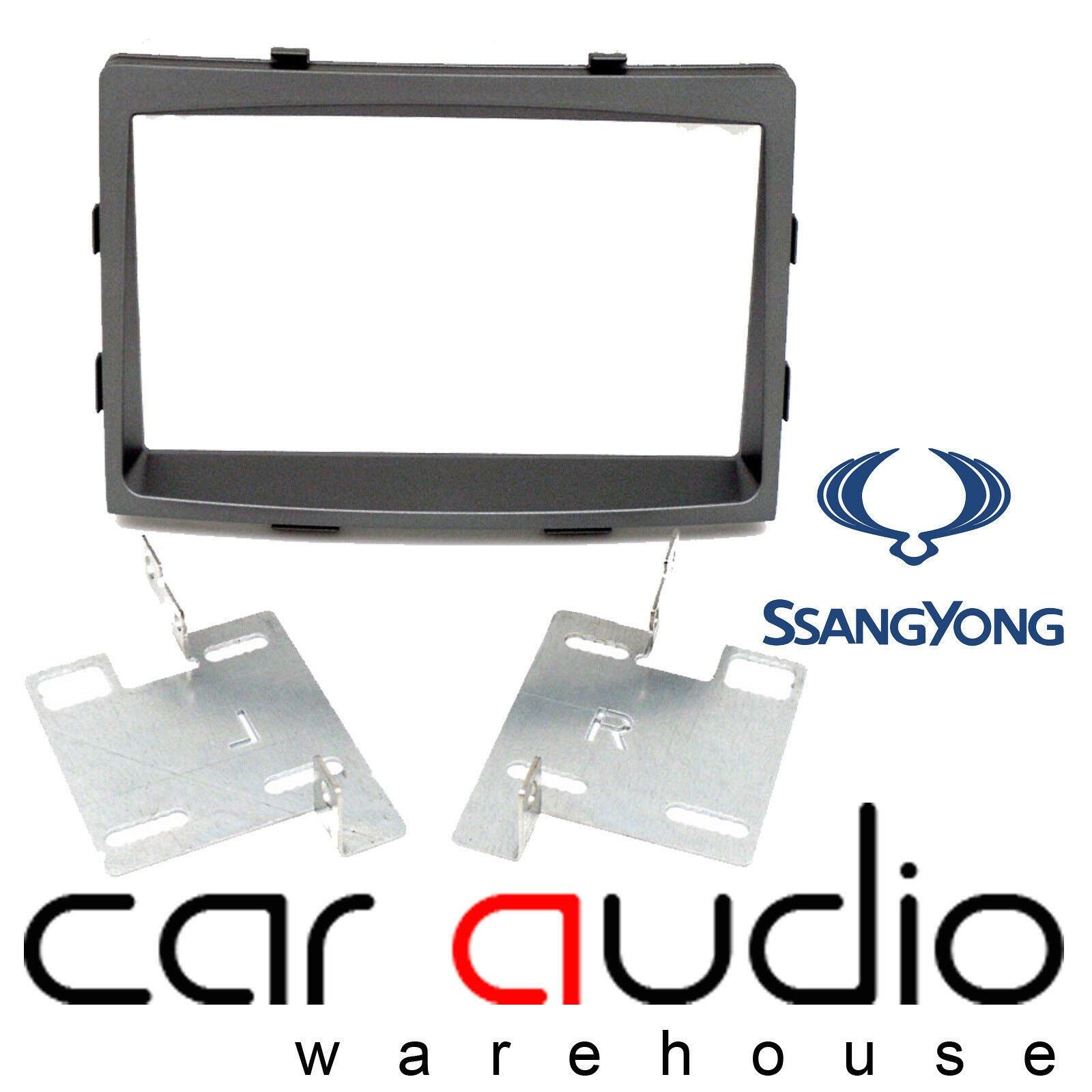 Connects2 CT23SY11 - SSangYong Rodius, Rodius-Turismo 2013 Onwards Double Din Fascia Panel