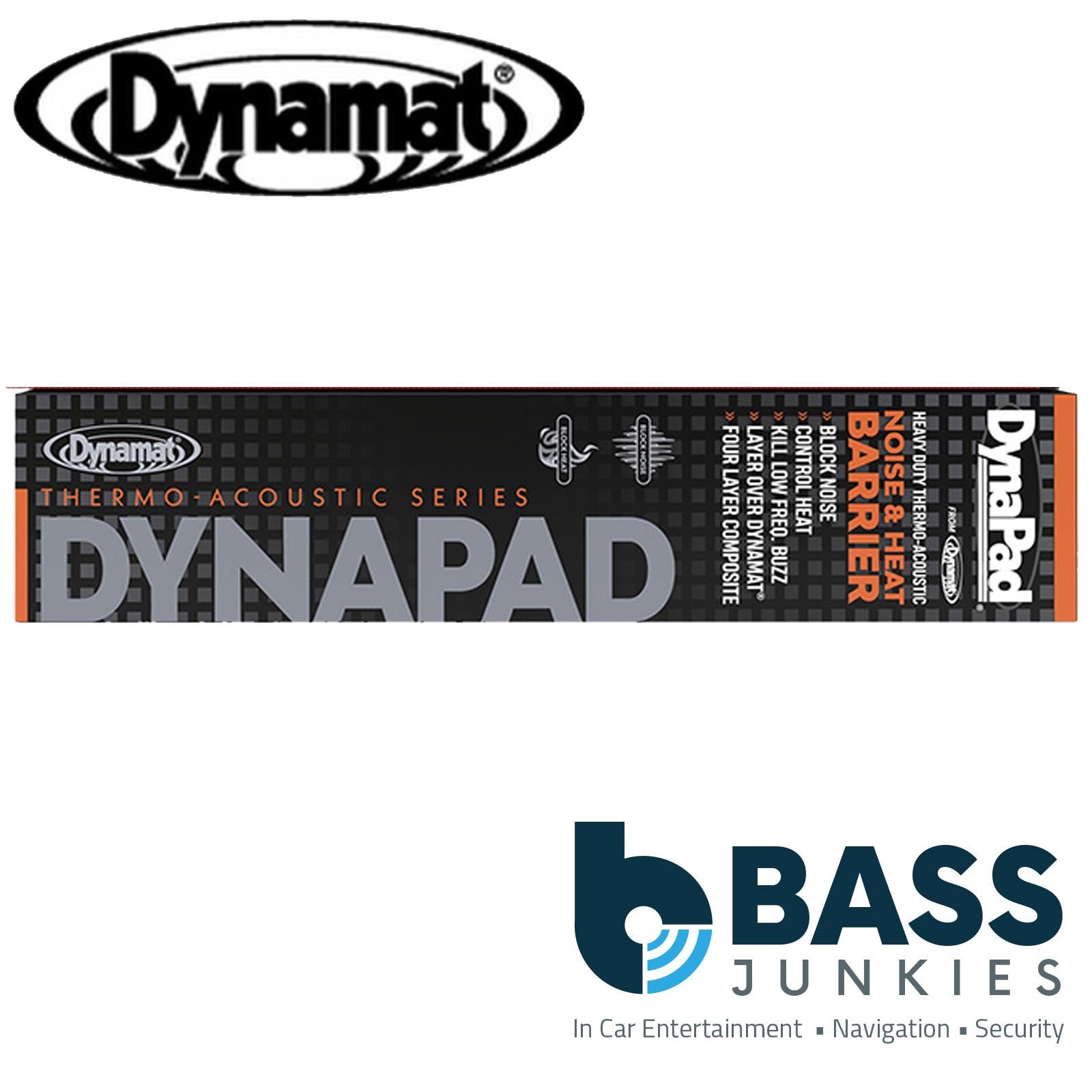 Dynamat DYN21100 - DynaPad 12sq.ft 32" x 54" Sheet Car Van  Heat & Road Noise Mat
