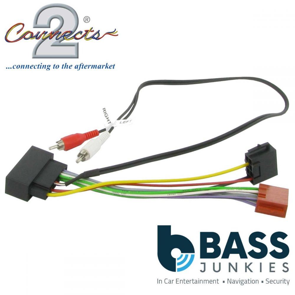 Connects2 CT20FD10 - FORD Varied Vehicle ( With OEM AUX In ) Car Stereo Radio ISO Harness Adaptor Wiring