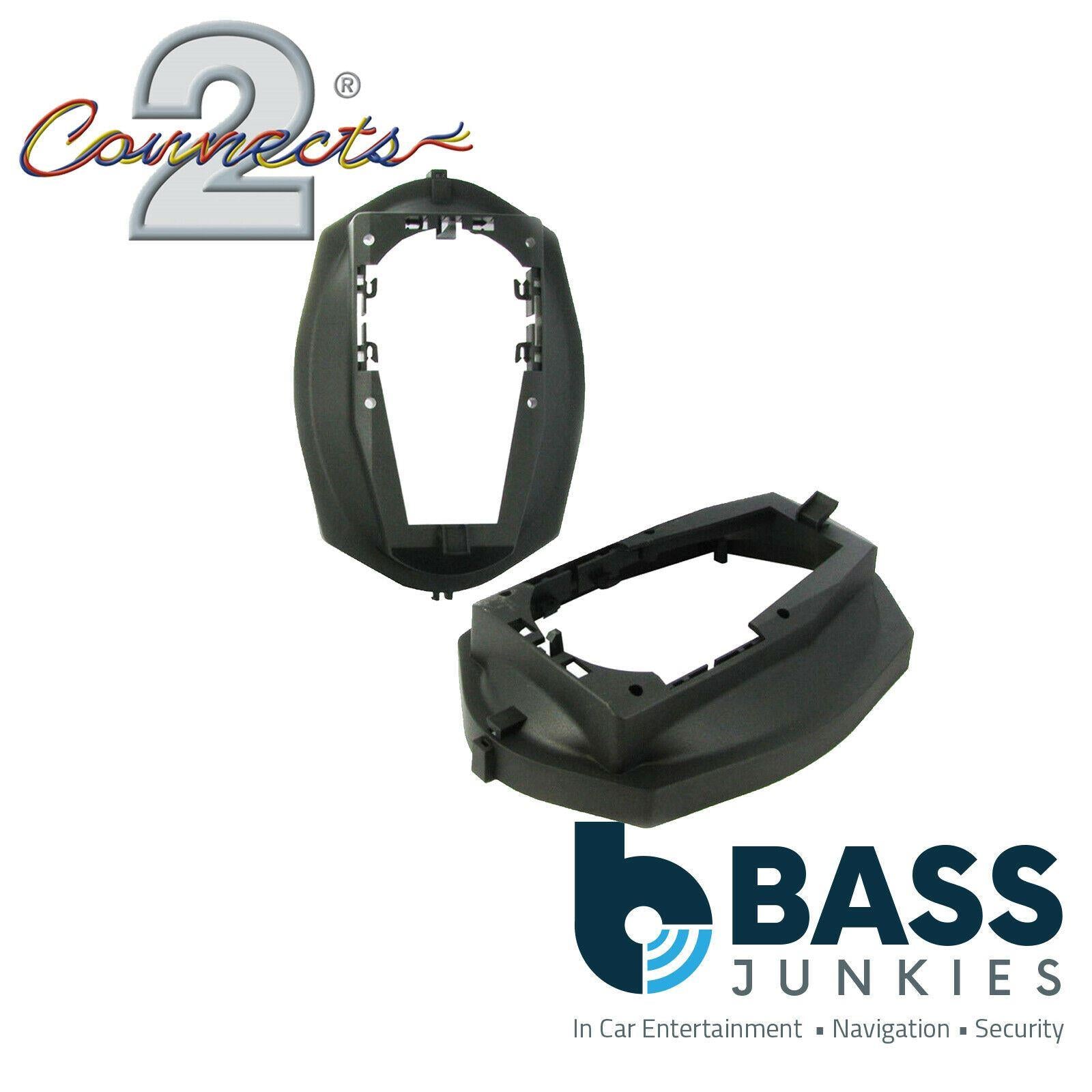 Connects2 CT25BM01 - BMW 3-Series E36 6" x 9" Rear Shelf Car Speaker Adapter Brackets