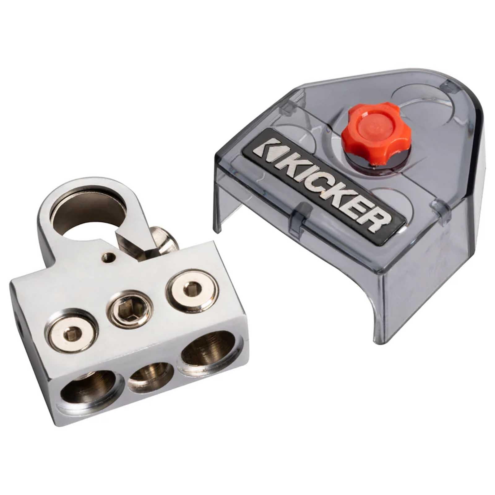 Kicker 50BT4S - Battery Terminal 4 Way Distribution Block Multi Amp