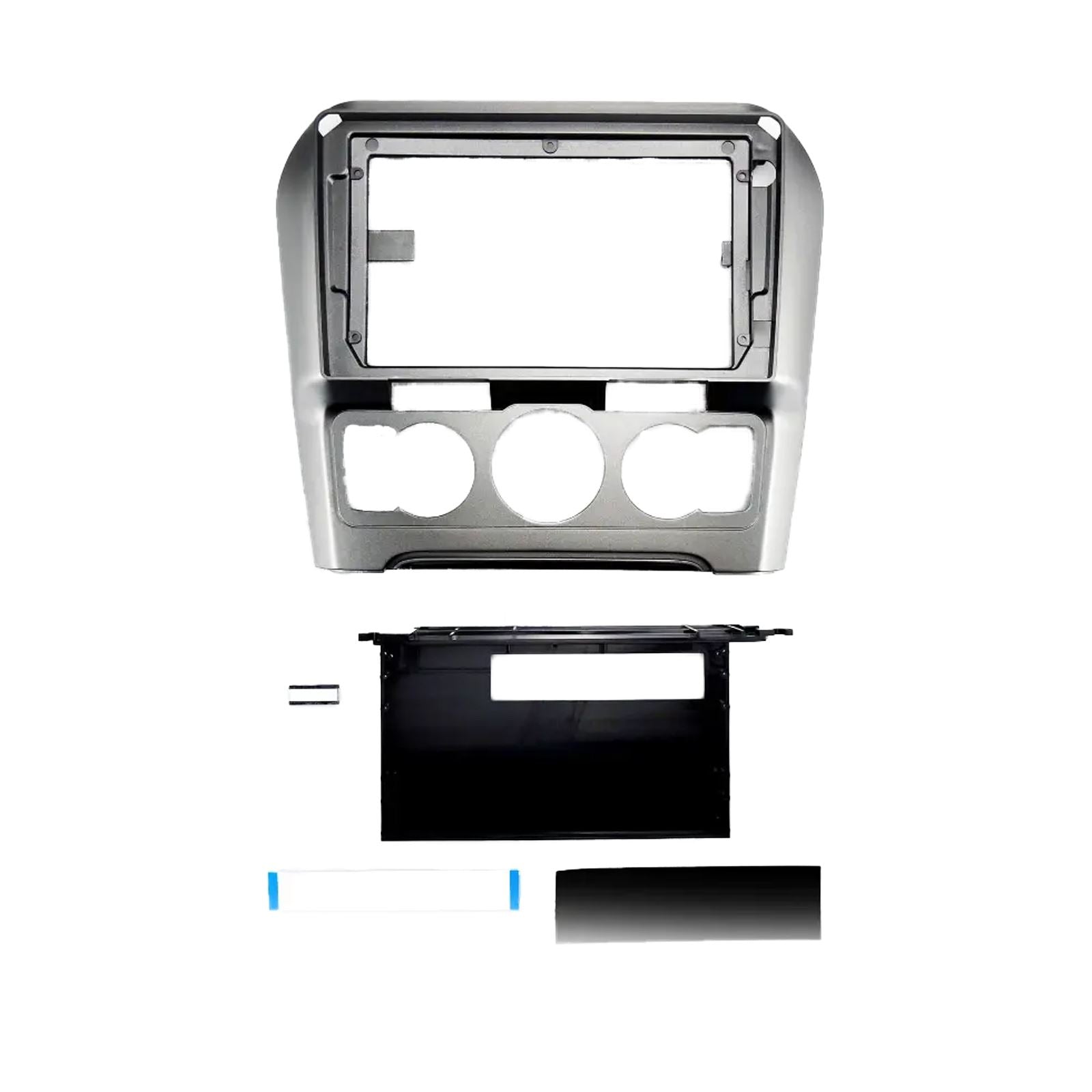 For Citroen C4 C-QUATRE Auto AC 15-18 Fascia Panel SWC Box  9" Android Car Radio