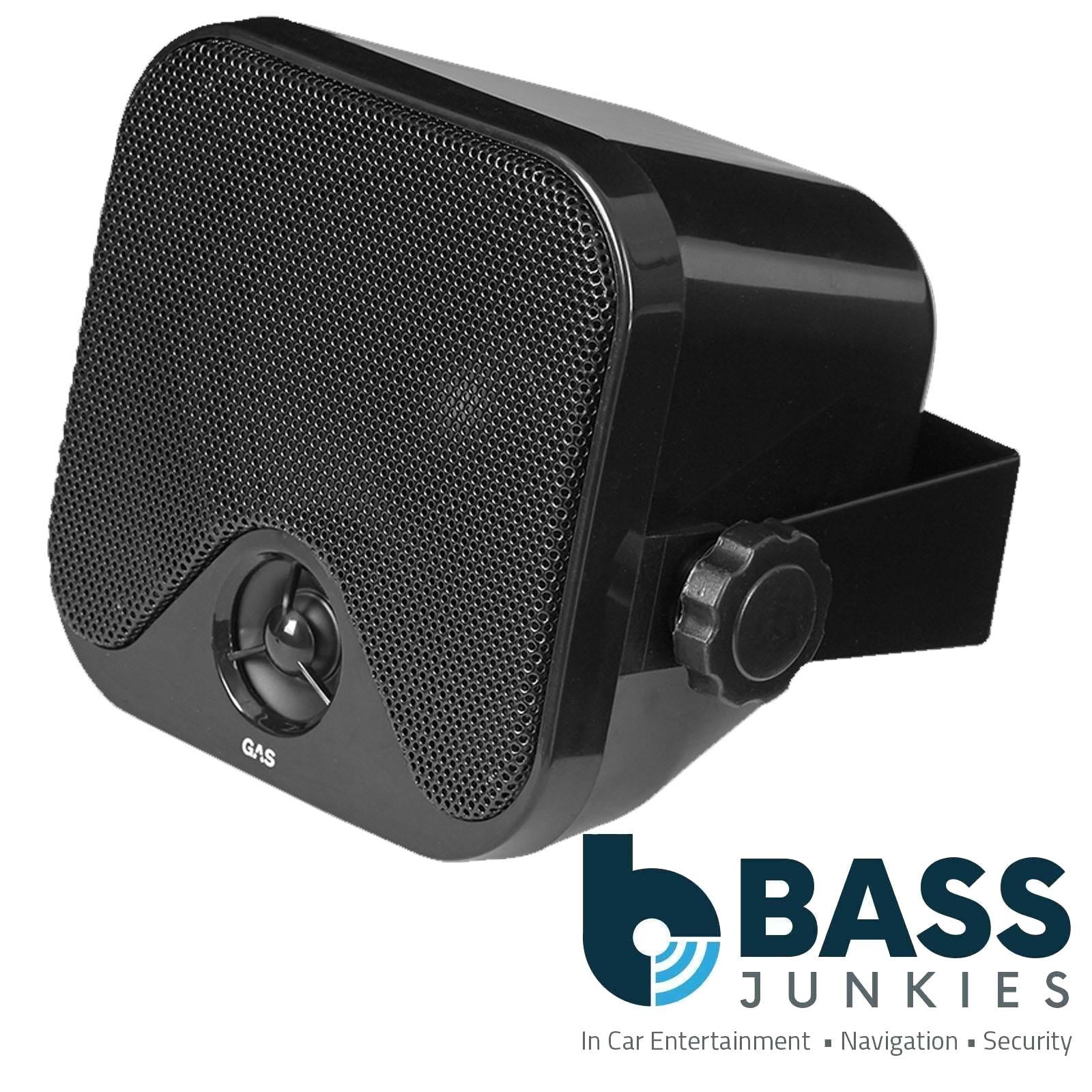 Gas MAD BK1-44 - 180 Watts 4 Inch 10.2cm 2-way box Speaker Set