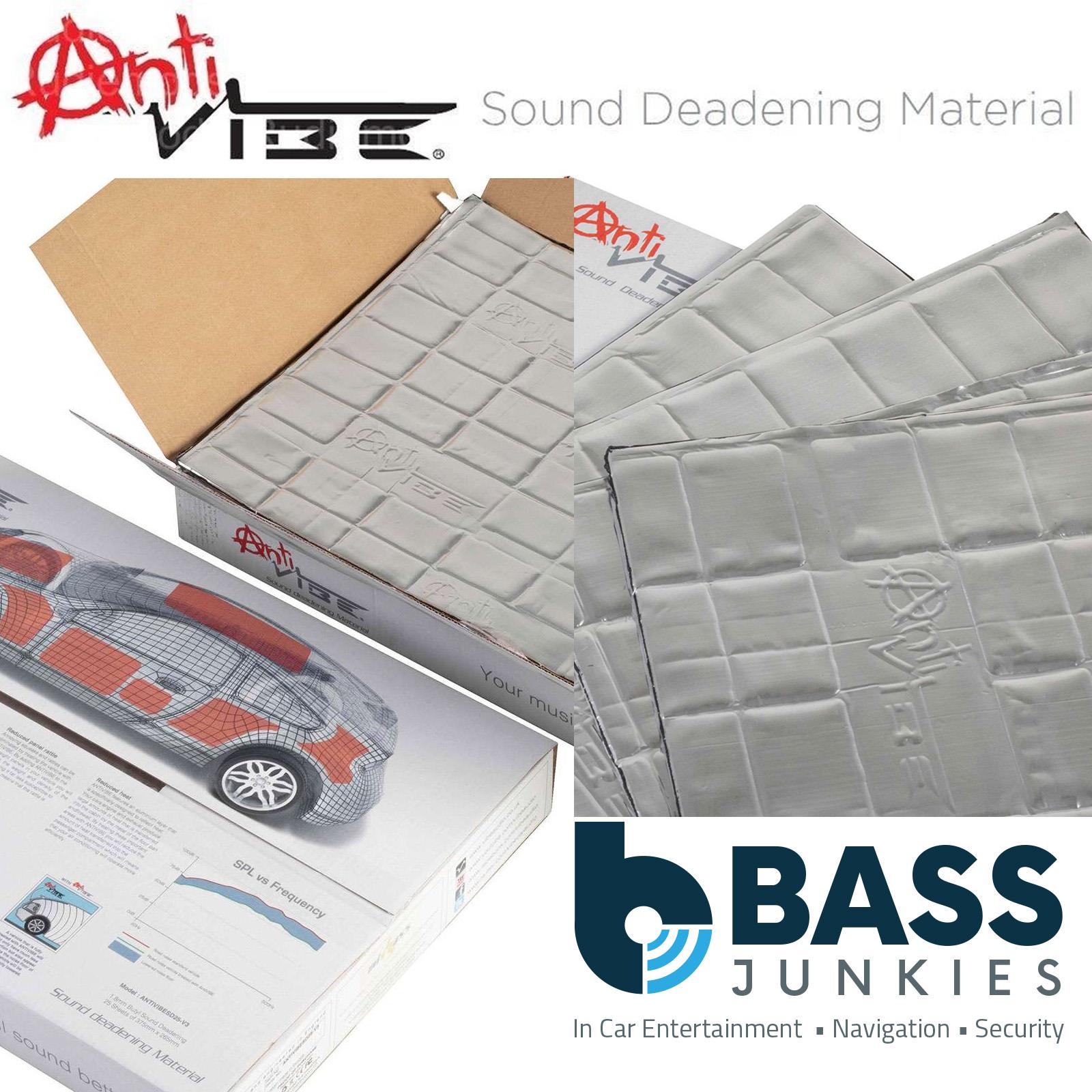 Vibe ANTIVIBESDBP-V6 -35 Sheets 375mmx265mm 2.5mm Sound Deadening Mat