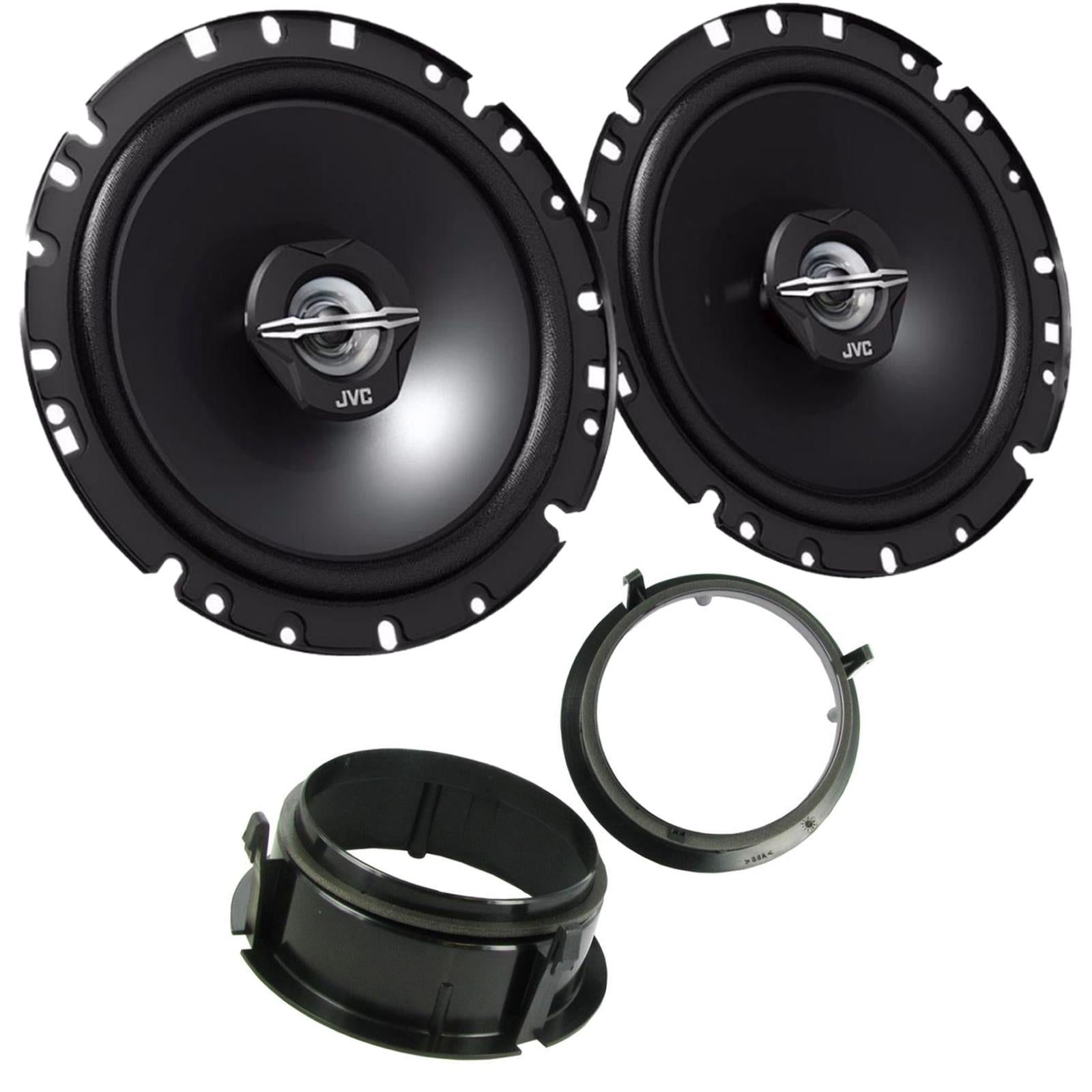 Mercedes E Class 95-03 JVC 17cm 6.5 Inch 600 Watts 2 Way Rear Shelf Car Speakers