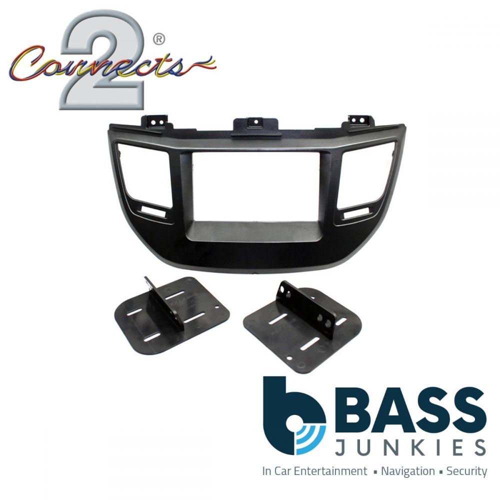 Connects2 CT23HY43L Hyundai Tucson 2015 Onwards LHD Car Stereo Double Din Fascia Panel