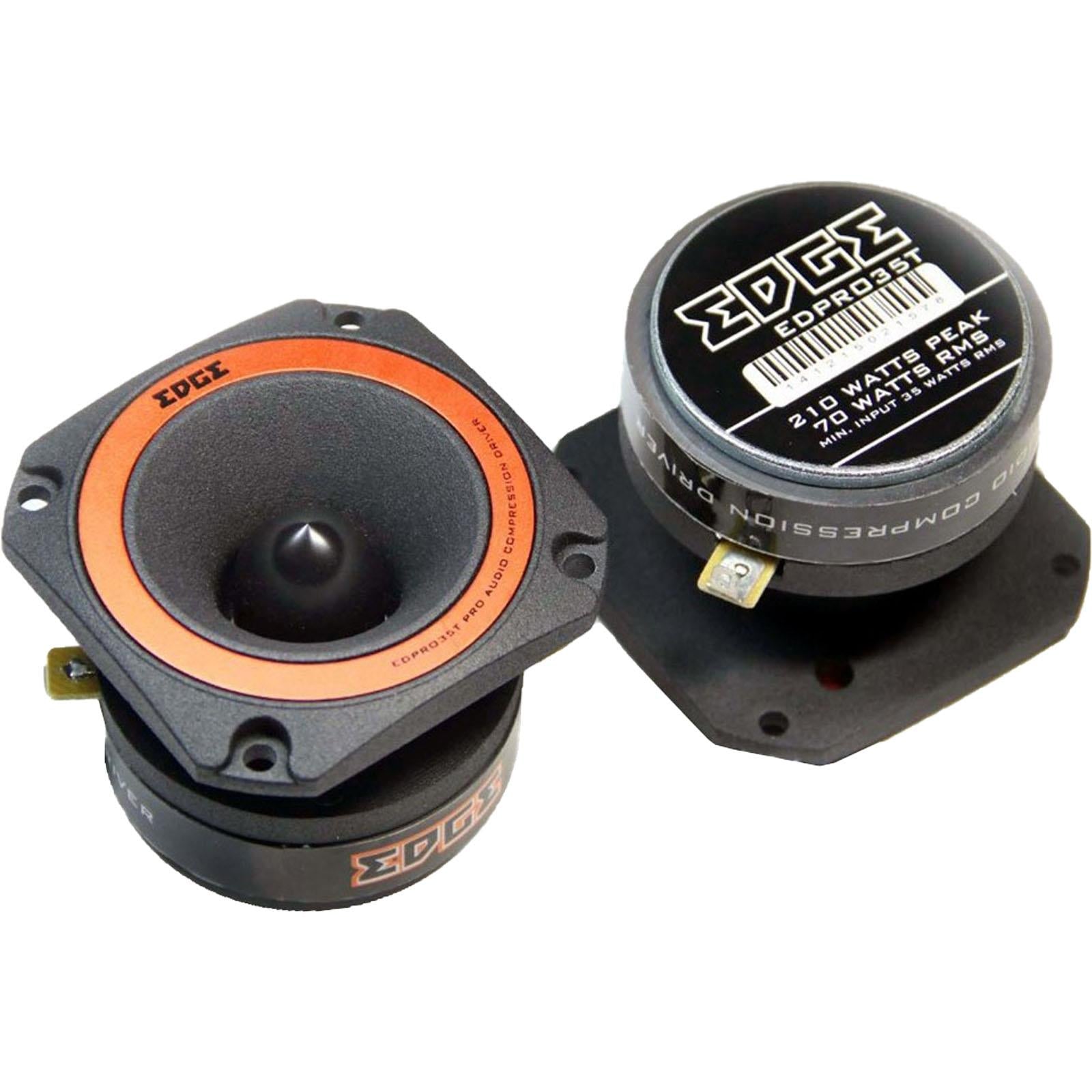 Edge EDPRO35T-E4 - 3.5" 160 Watts Pro Audio Car Bullet Tweeter (Single)