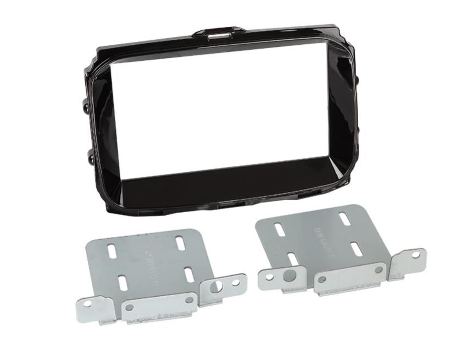 Double Din Stereo Fitting Kit + Steering Wheel Stalk Controls to fit Alfa Romeo Giulietta 2014-2021