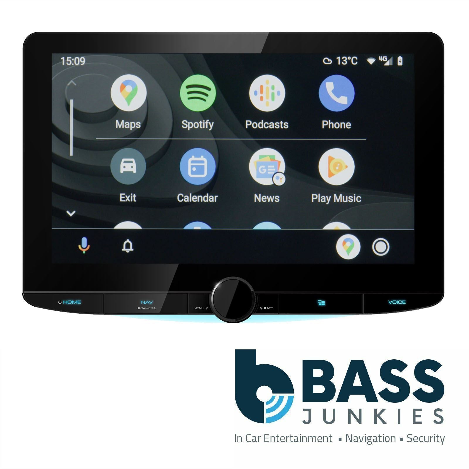 Kenwood DNR-992RVS Car 10.1 inch Navigation System Digital Media AV Receiver HD Display Enhanced Wireless Smartphone Connections & Digital Radio DAB+ Media Stereo