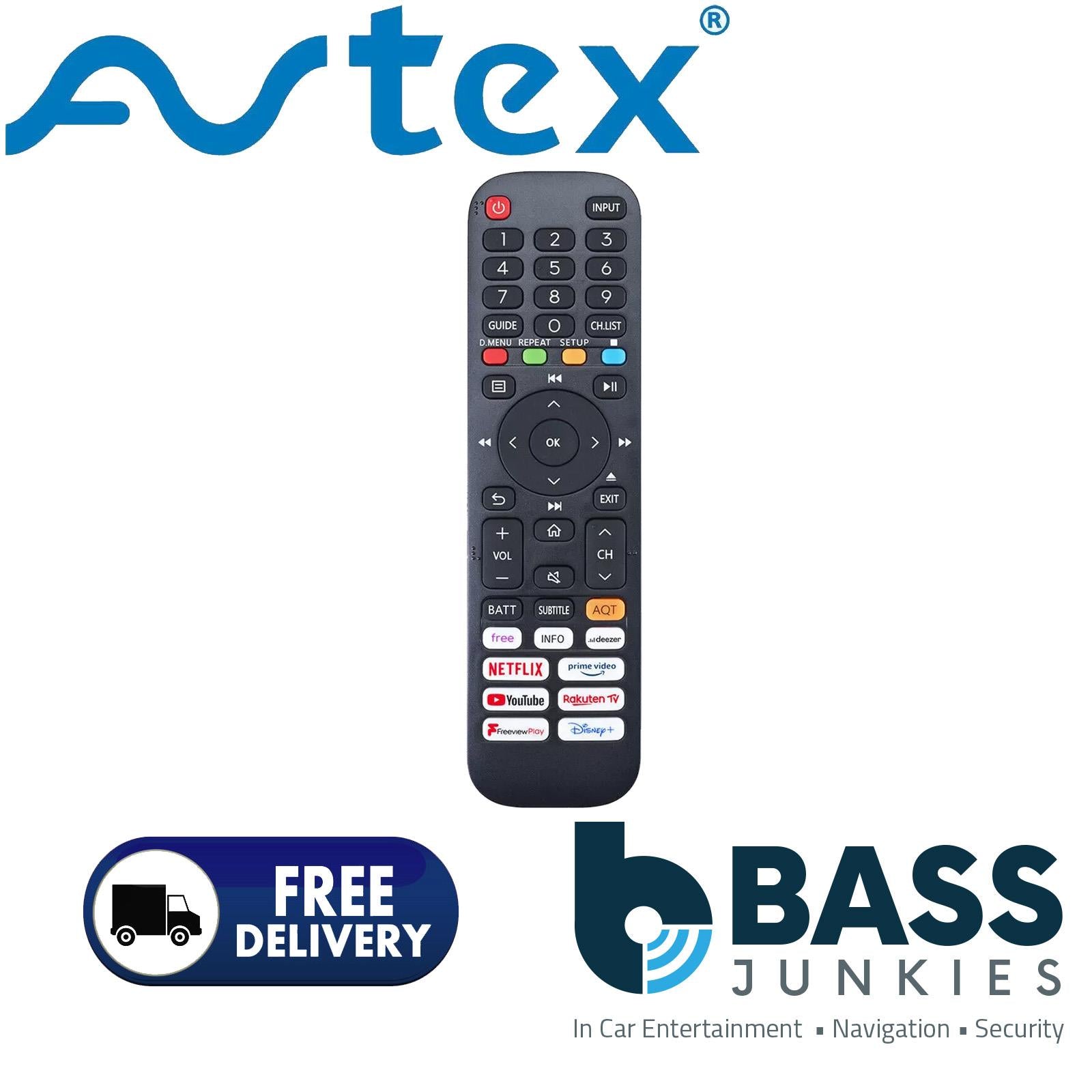 Avtex AV195TS 12V/240V Camper Caravan Motorhome 18.5" Smart Wi-Fi HD Freeview TV