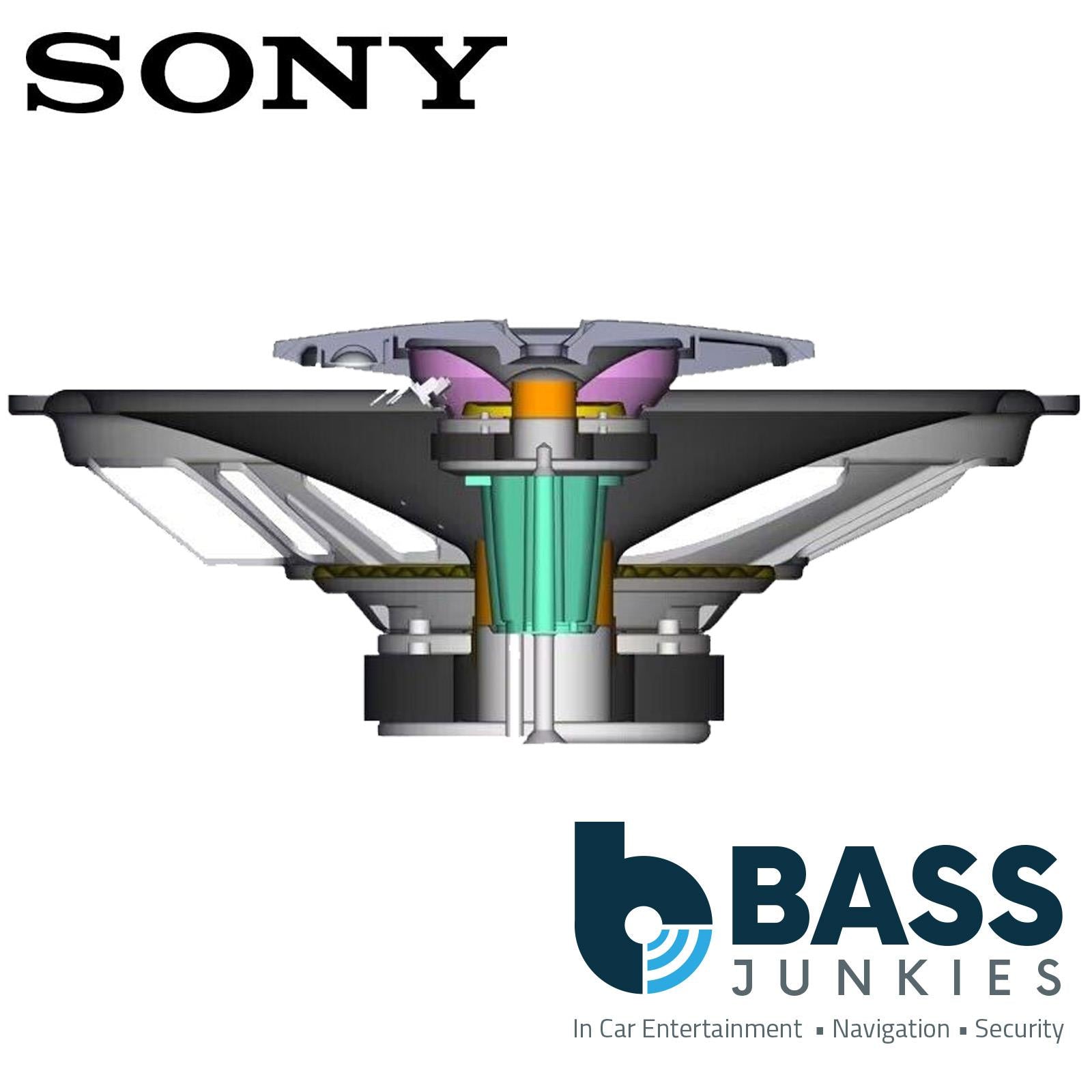 Sony XS-GTF6939 840 Watts 6x9 3-Way Car Van Coaxial Parcel Shelf Speakers