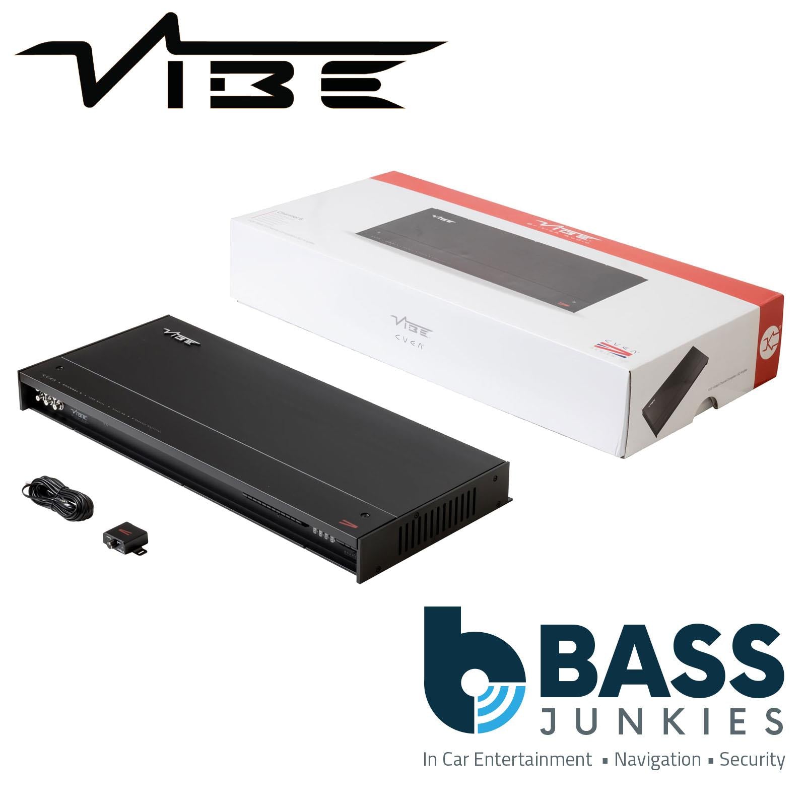 Vibe CVEN 6 Channel Class AB In Car Audio System Stereo Bass Sound Amplifier