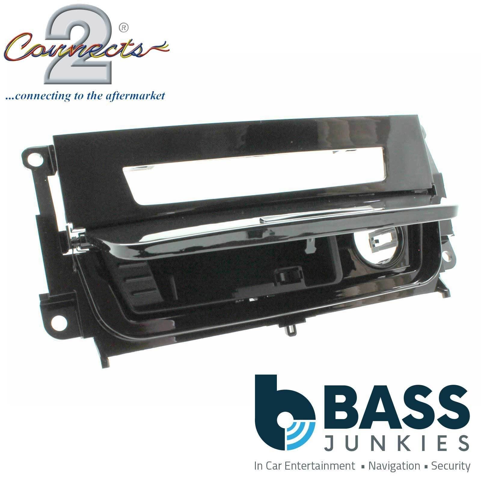 Connects2 CT23BM01ASH.3 BMW 3-Series 2005 - 2012 Car Stereo Double Din Fascia Panel & Cage Kit