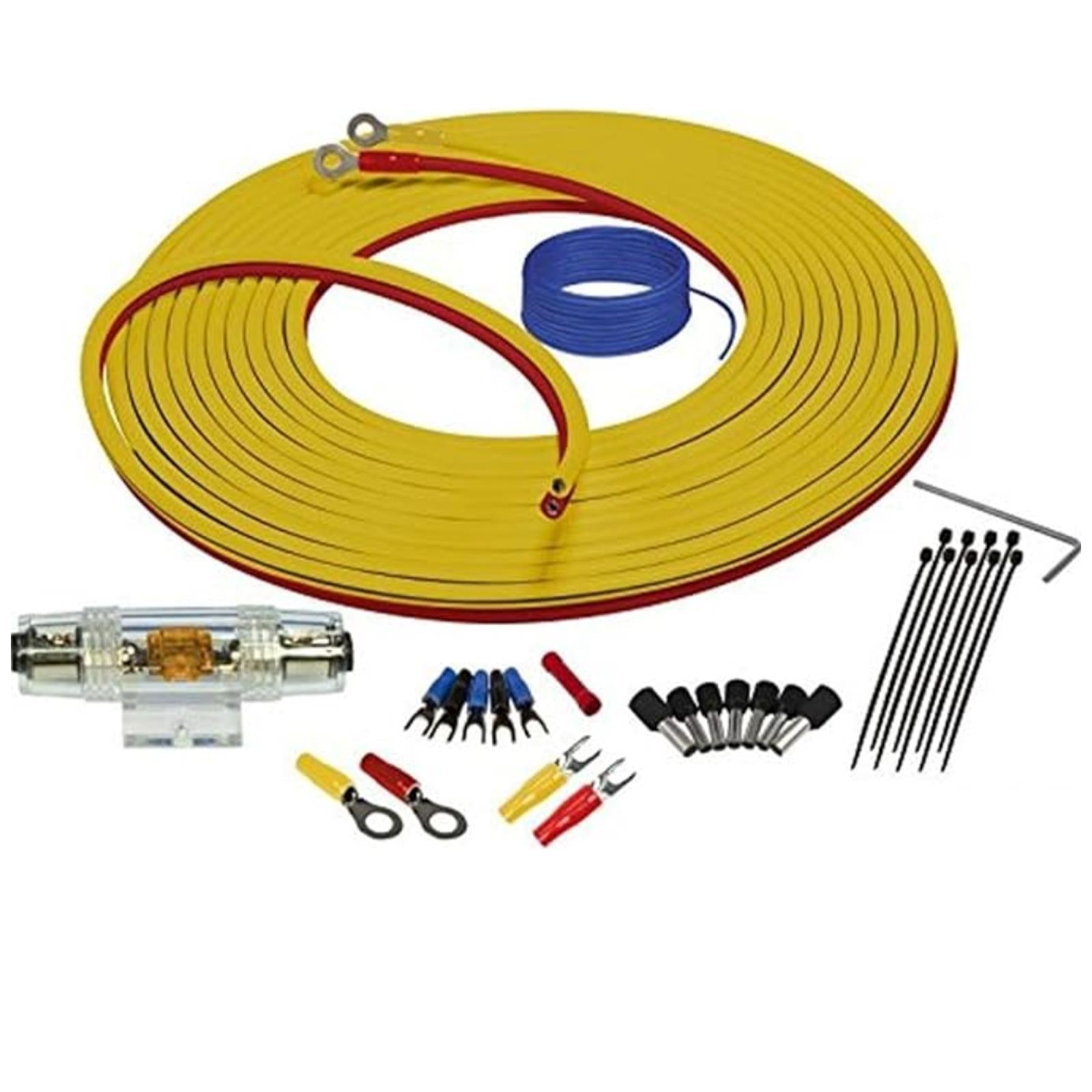 Stinger SEA4283 - Marine Compliant 8 Gauge 3m with Dual Siamese Power/Ground Wiring Kit