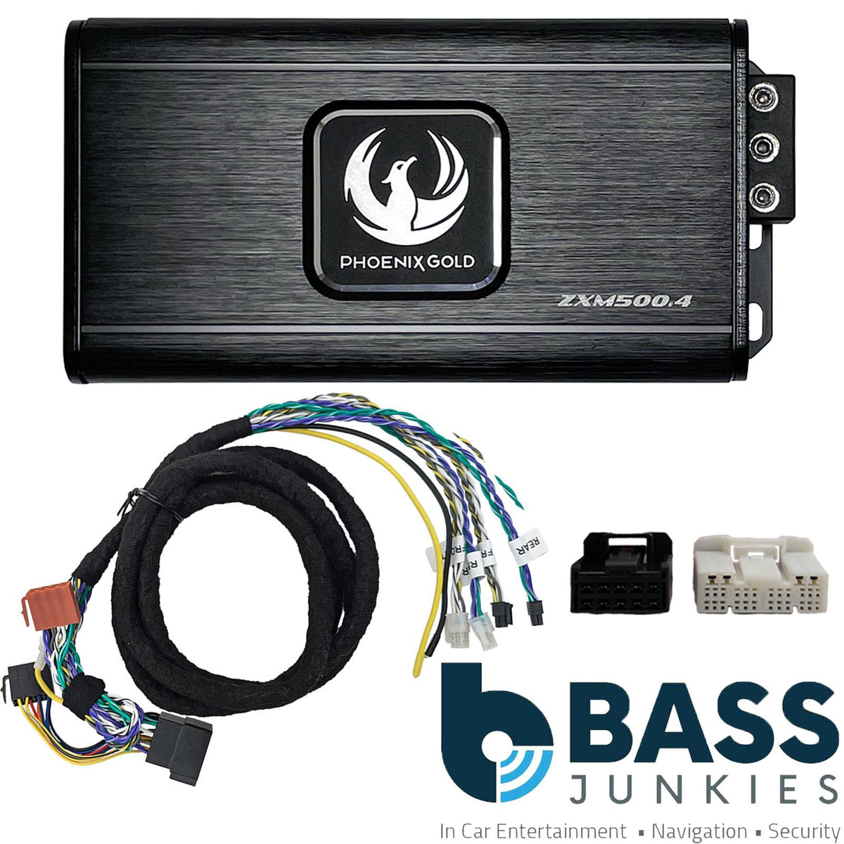 Phoenix Gold ZXMPT2 500 Watts 4 Channel Plug & Play Car Amplifier Kit for Toyota Corolla XII 2018 Onwards