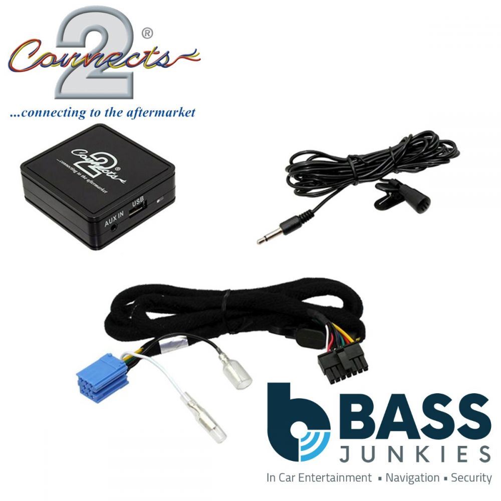 Connects2 CTACTBT001 Citroen Bluetooth Music Streaming Handsfree Car Kit