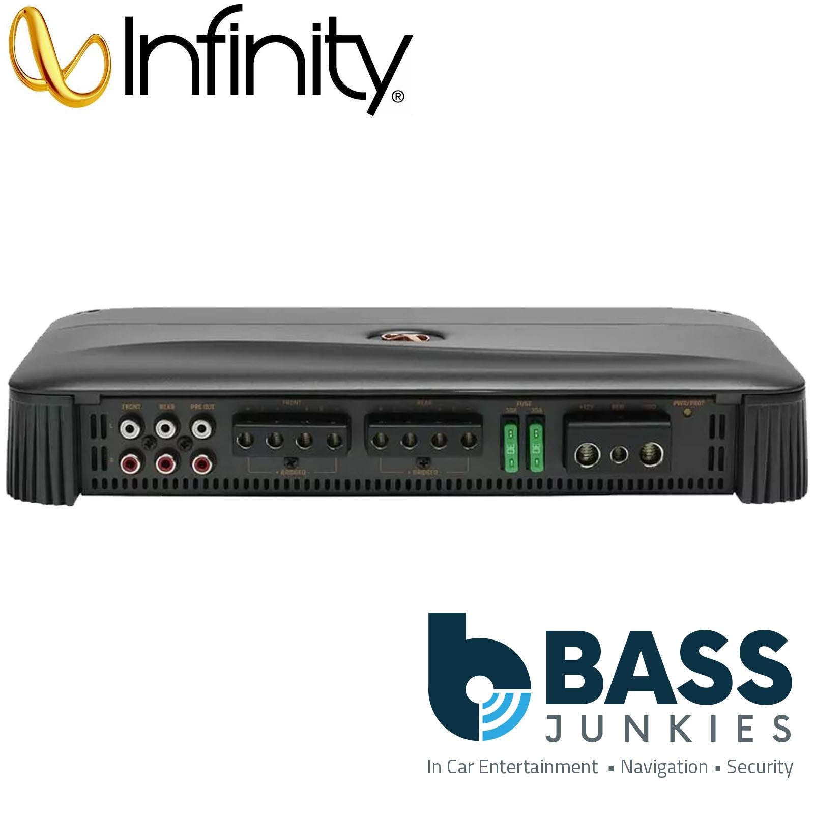 Infinity By Harman 3004A - 4 Channel 200 Watts 4 Ohm Car Amp Amplifier
