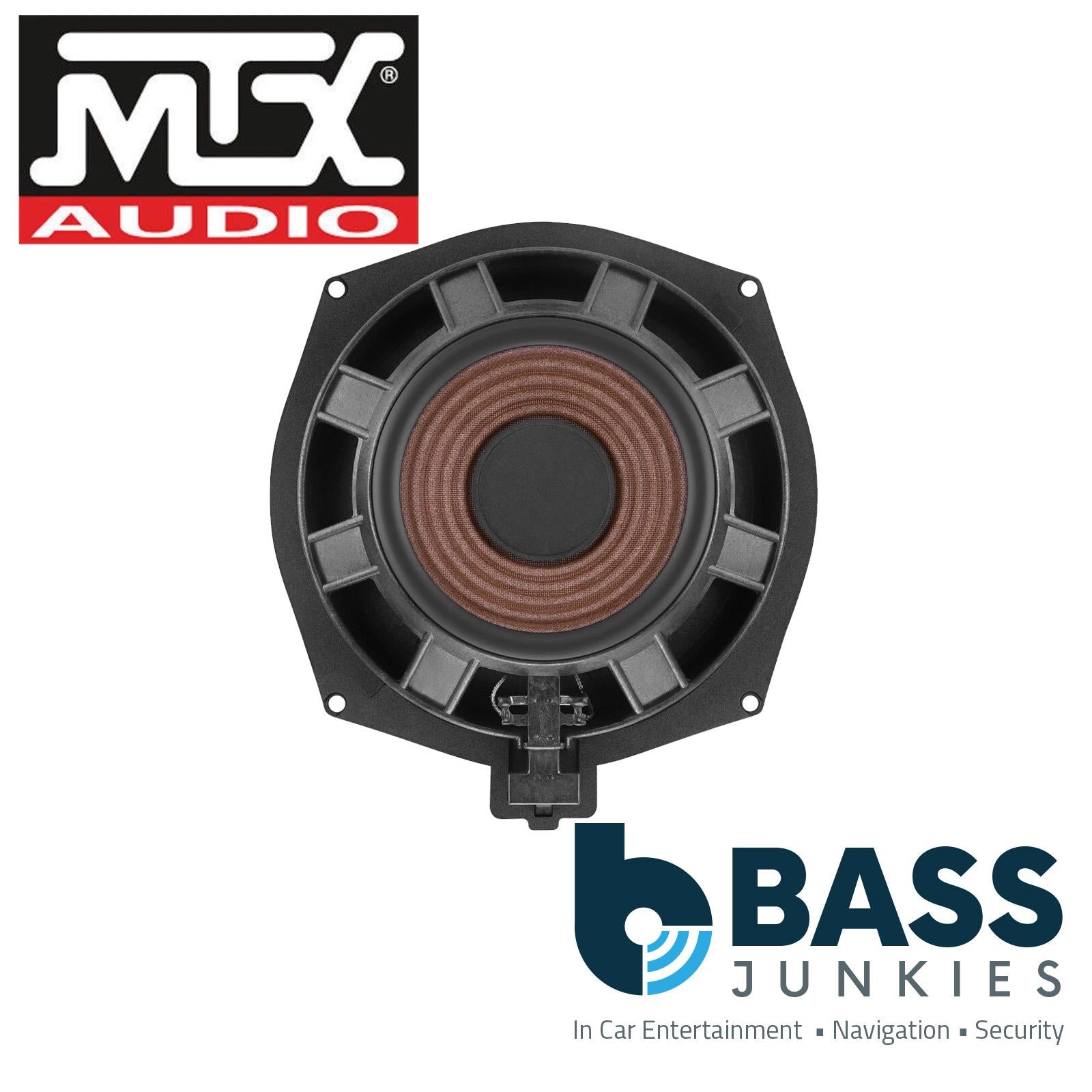 MTX TX6BMWE - BMW & Mini Underseat Subwoofers Car Door Speakers & Tweeters Upgrade Kit