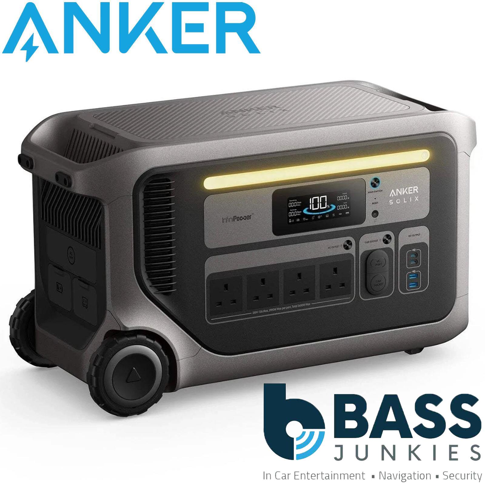 Anker SOLIX - F3000 3072Wh 3600 Watt LiFePO4 Portable Power Station