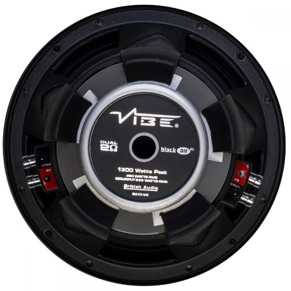 Vibe Blackair 10" BA10-V4 1300W Car Bass Subwoofer