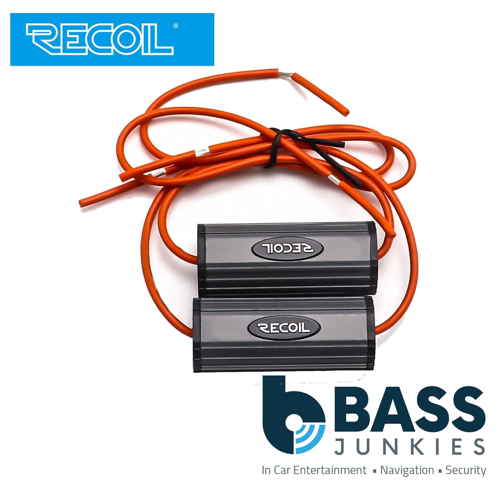 RECOIL BB-4 - 0-1.2kHz Bass Blockers Designed to Protect 4 Inch 10cm Car Speakers