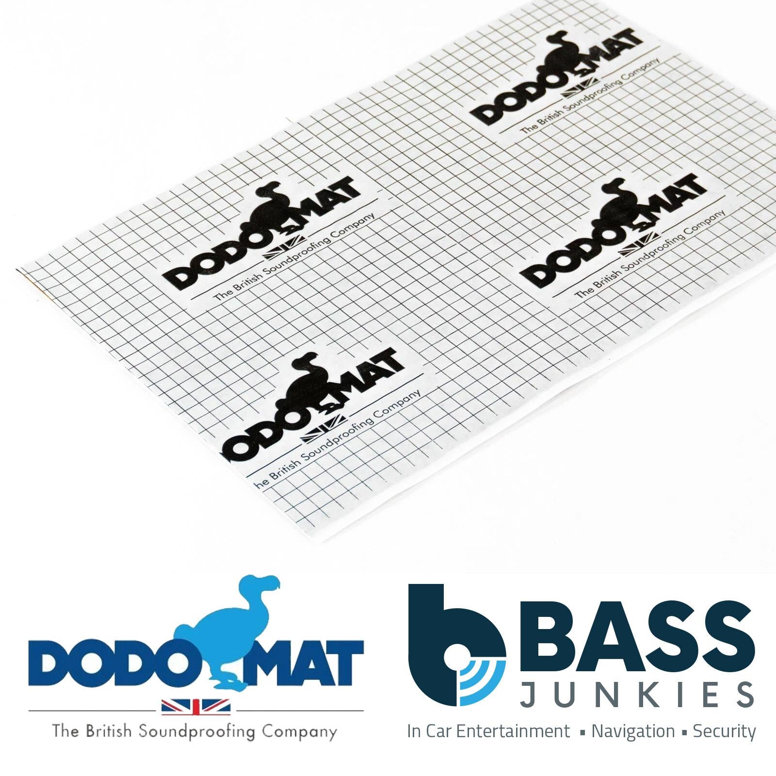 Dodo Mat DEADN Hex - 30 Sheets (2.8sq.m) Sound Deadening Vibration Proofing Mat