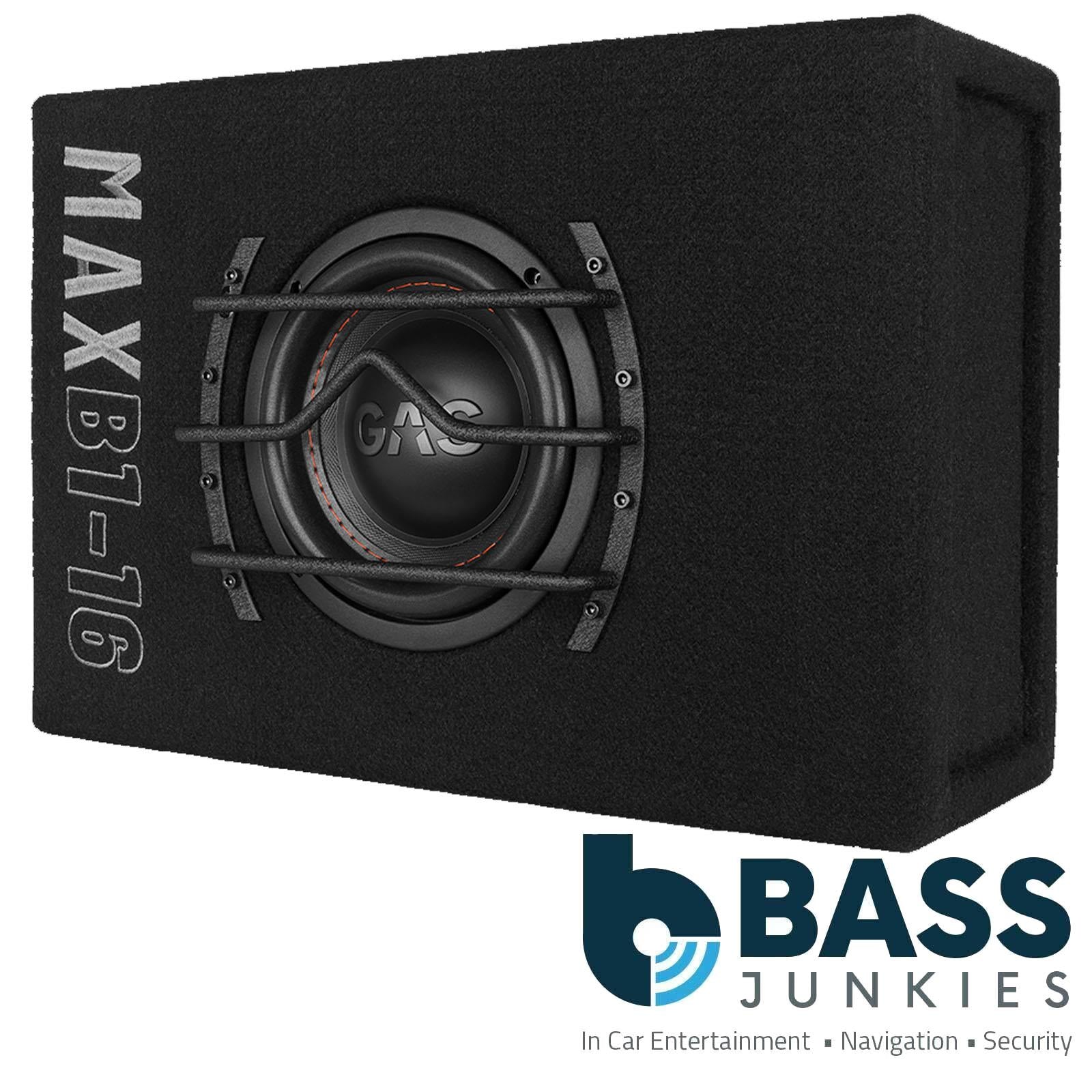 Gas MAX B1-16 - 800 Watts 6.5 Inch 16.5cm Vented Enclosure Car Subwoofer
