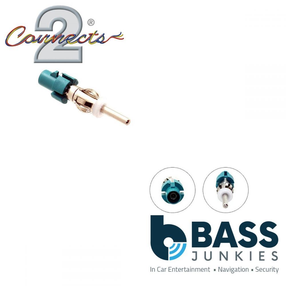 Connects2 CT27AA43 Active Car Stereo Fakra - ISO Antenna Adapter