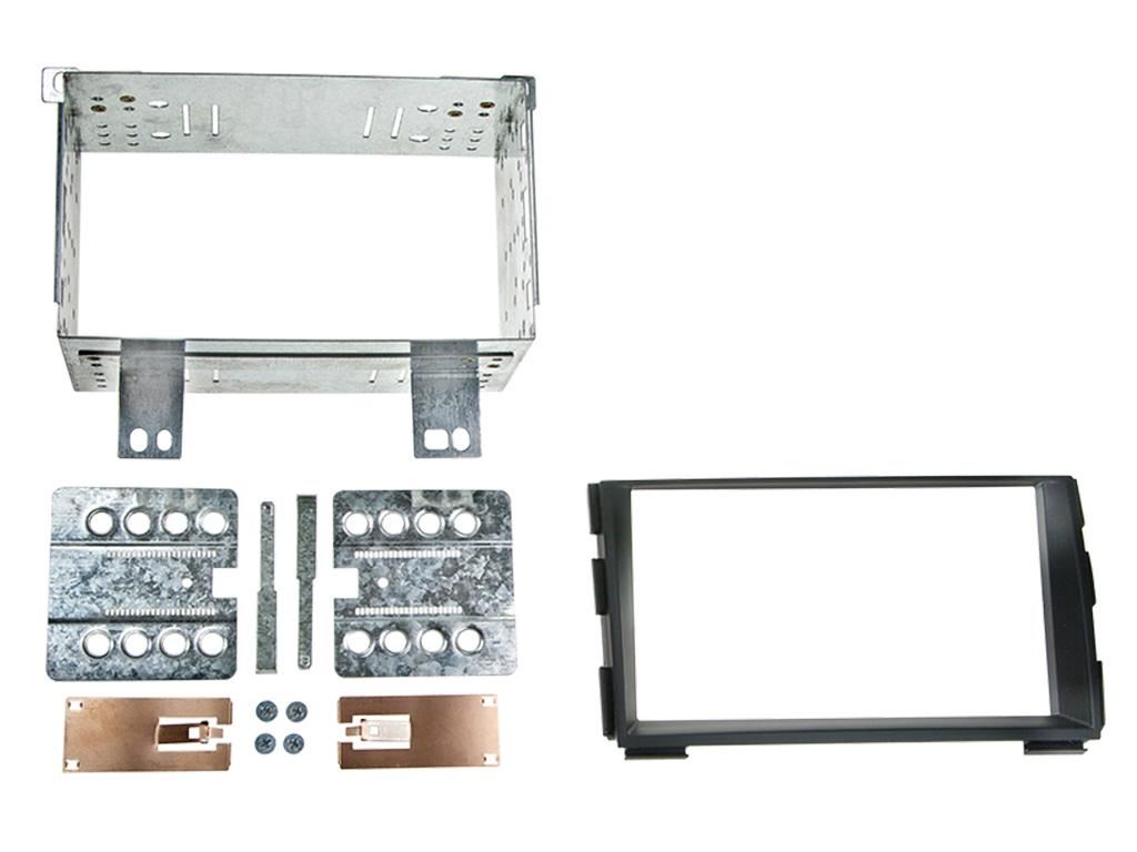 Grundig 6.8" Apple Android Double Din Stereo Fitting Kit + Steering Wheel Stalk Controls to fit Kia Cee'd 2009-12 | Kia Pro-Cee'd 2009-13