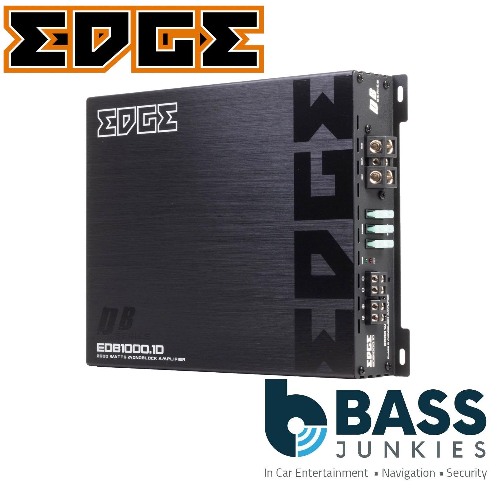EDGE EDB1000.1D-E4 - 1000W RMS 2000 Watts Monoblock Car Audio Amplifier
