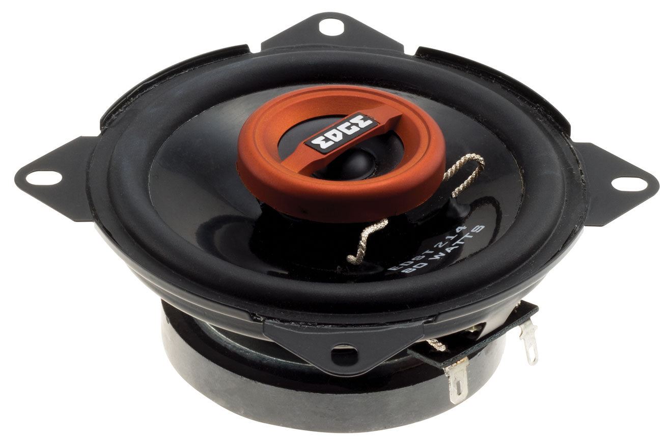 Edge EDST214 100mm/10cm/4" 2-Way Coaxial Car speakers (Per Pair Max 160|40 watts RMS) Fits Renault Twingo 1993-00
