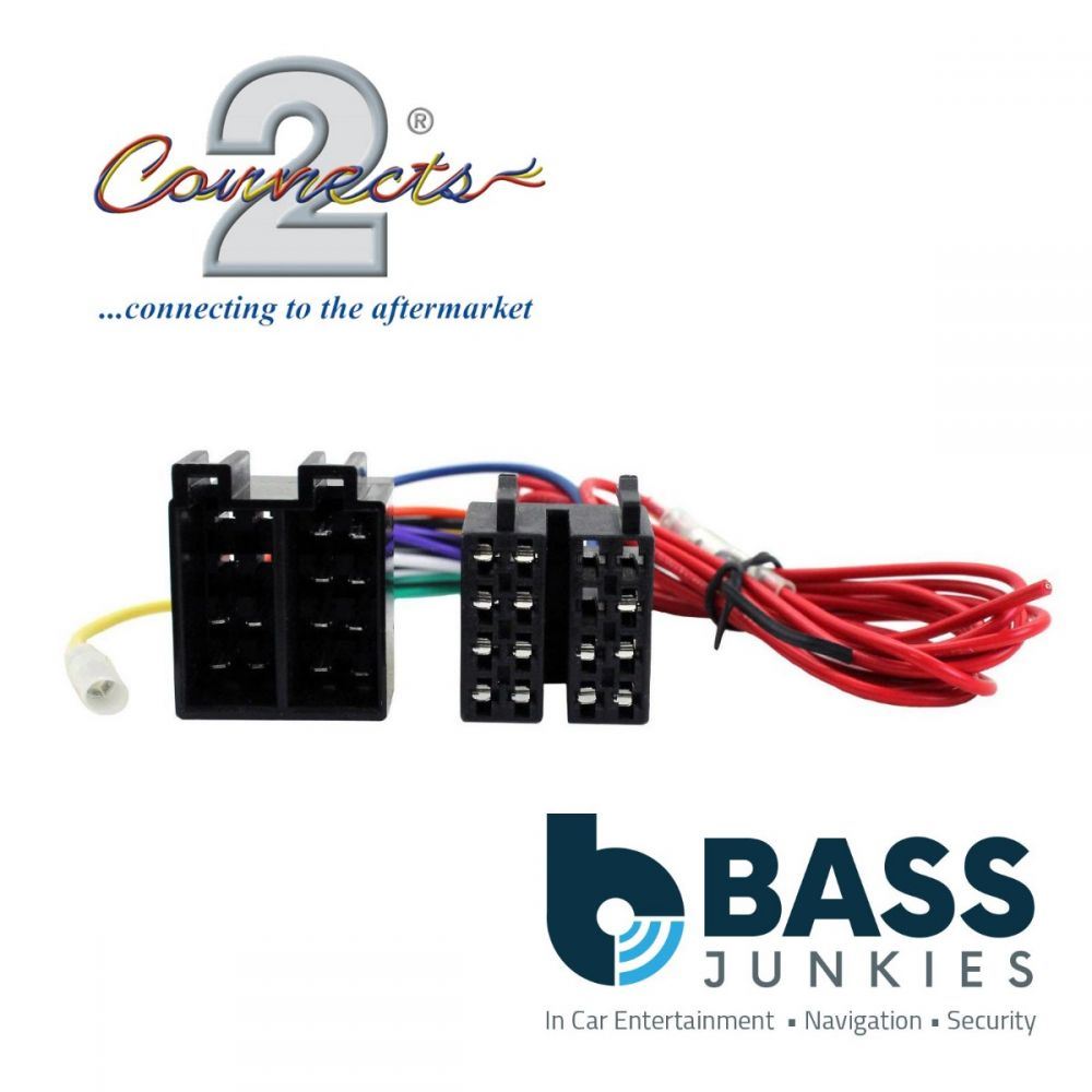 Connects2 CT20CT10 - CITROEN & PEUGEOT Varied Vehicle Car Stereo Wiring Harness ISO Adaptor Lead
