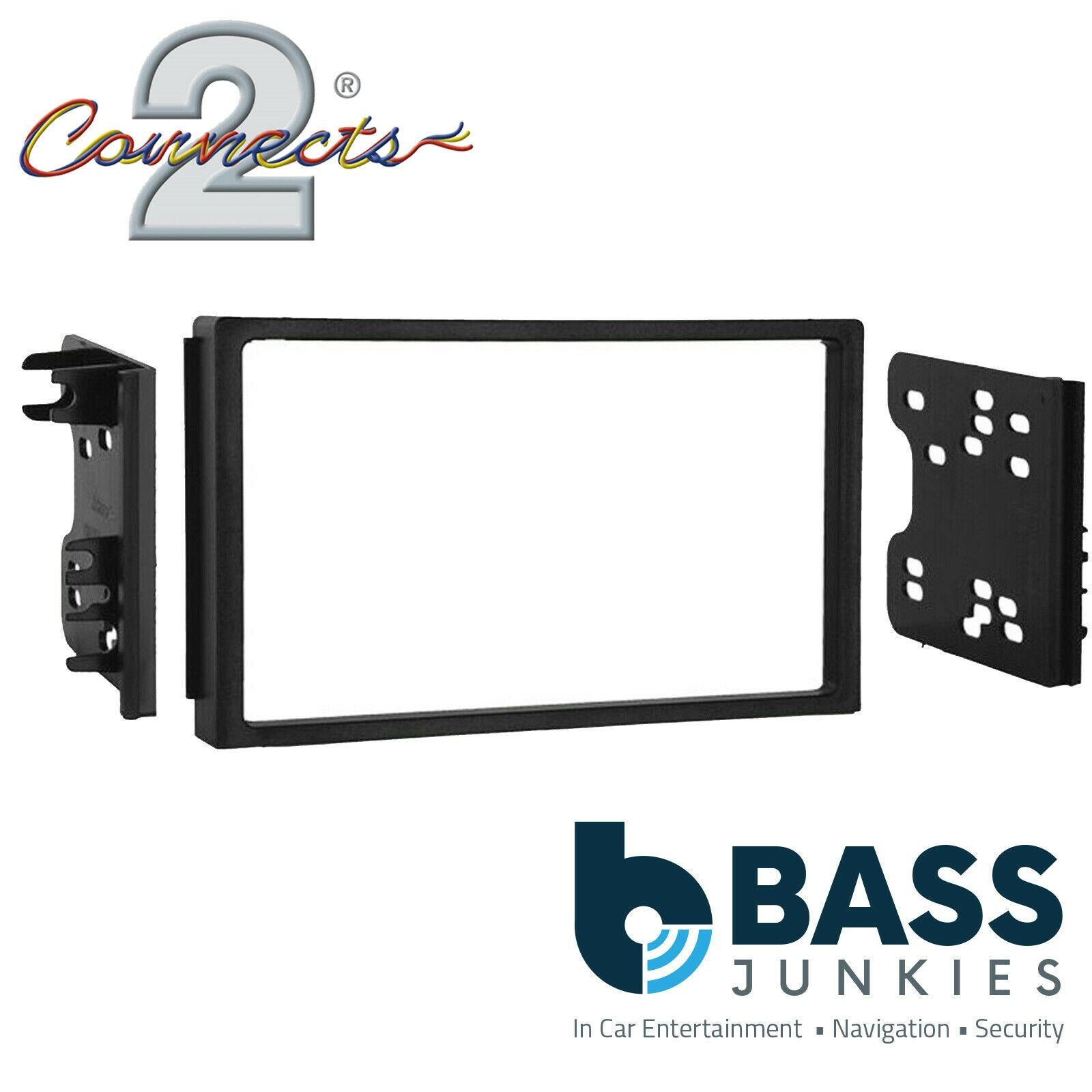 Connects2 CT23CV05 Chevrolet Aveo Lacetti Suzuki Forenza Verona Car Stereo Double Din Fascia Panel & Cage Kit