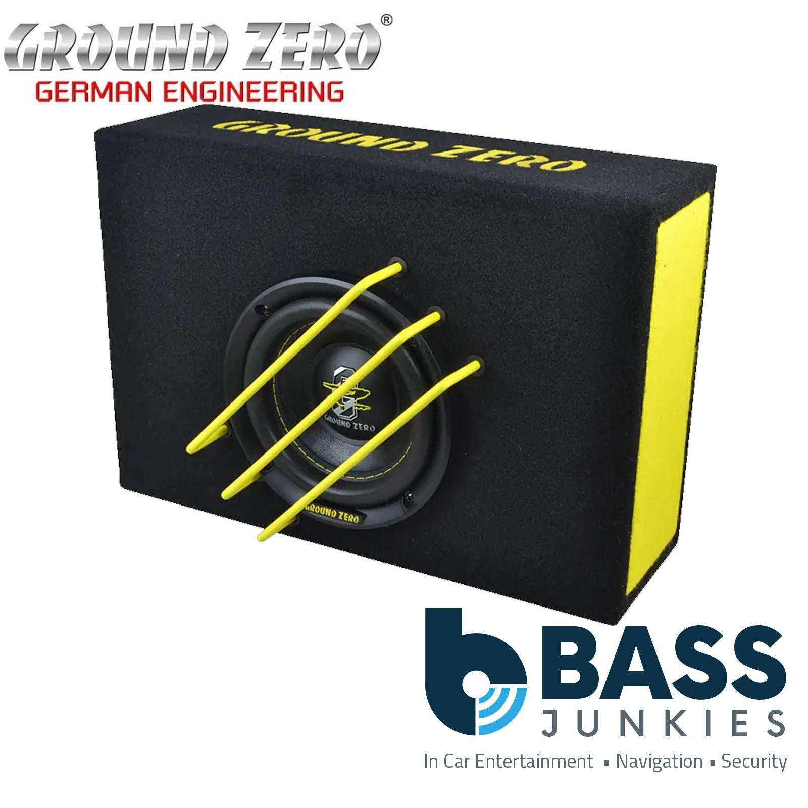 Ground Zero Radioactive GZRB 16SPL - 16.5cm / 6.5" 700W SPL Loaded Subwoofer Enclosure