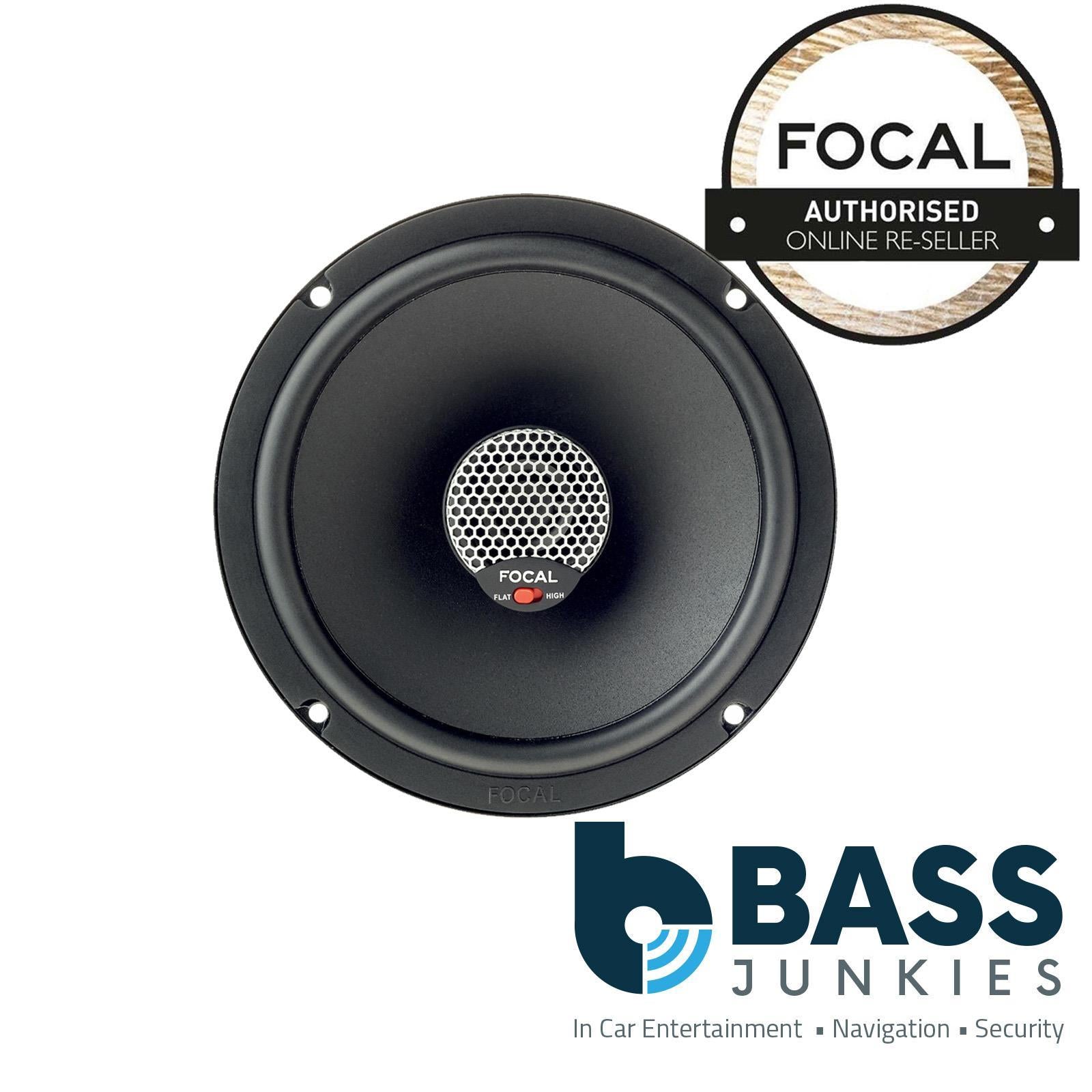 Audi TT 2007-2014 MK2 Focal 6.5" 140 Watts 2 Way Rear Side Car Speakers & Fitting Kit