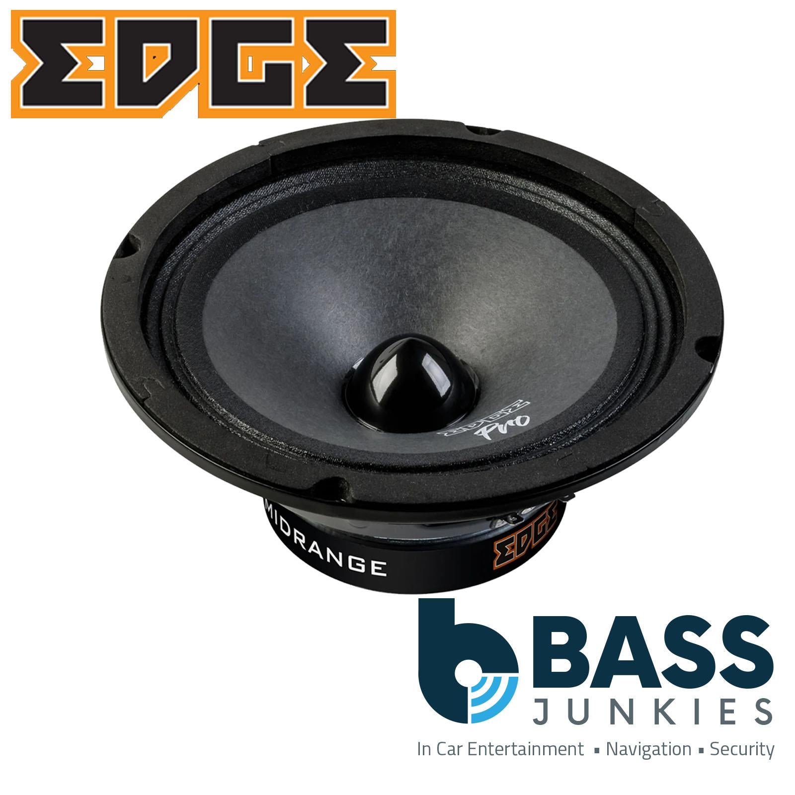 EDGE EDBPRO8-E0 8" PRO DB Series 8 inch 350 watts 98dB Pro Audio Car Midrange Speakers - Pair