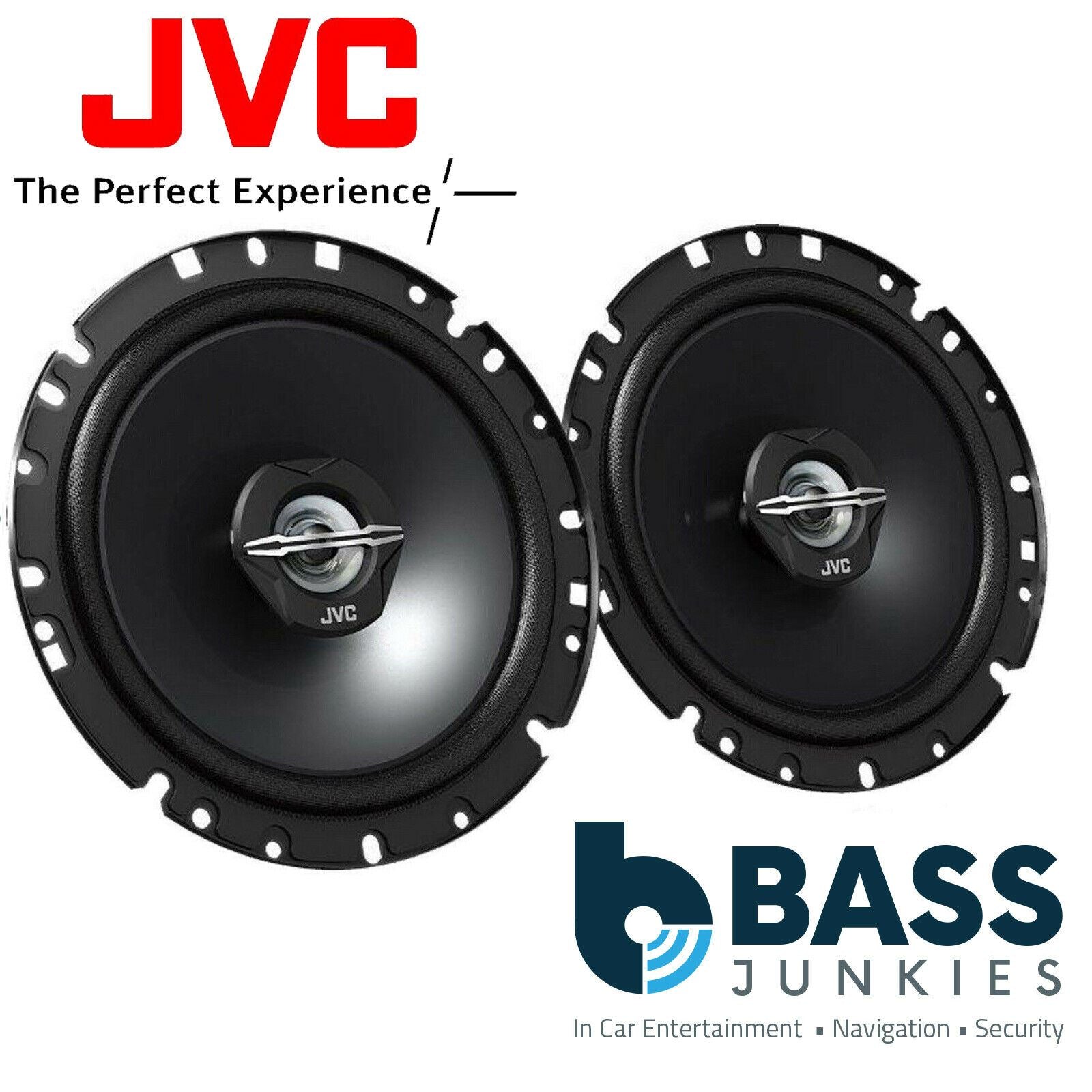 Vauxhall Astra F G JVC 6.5" 17CM 600 Watts 2 Way Coaxial Front Car Door Speakers