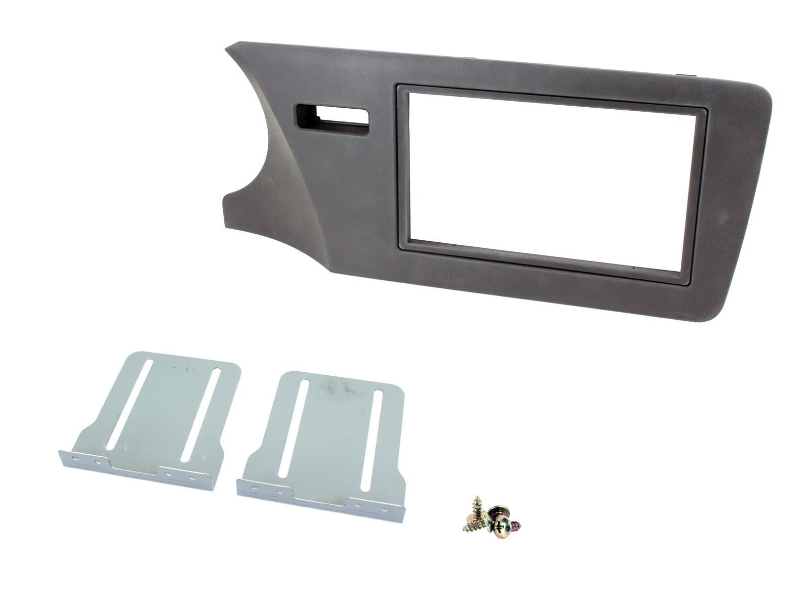 Double Din Stereo Fitting Kit + Steering Wheel Stalk Controls to fit Honda City 2014-