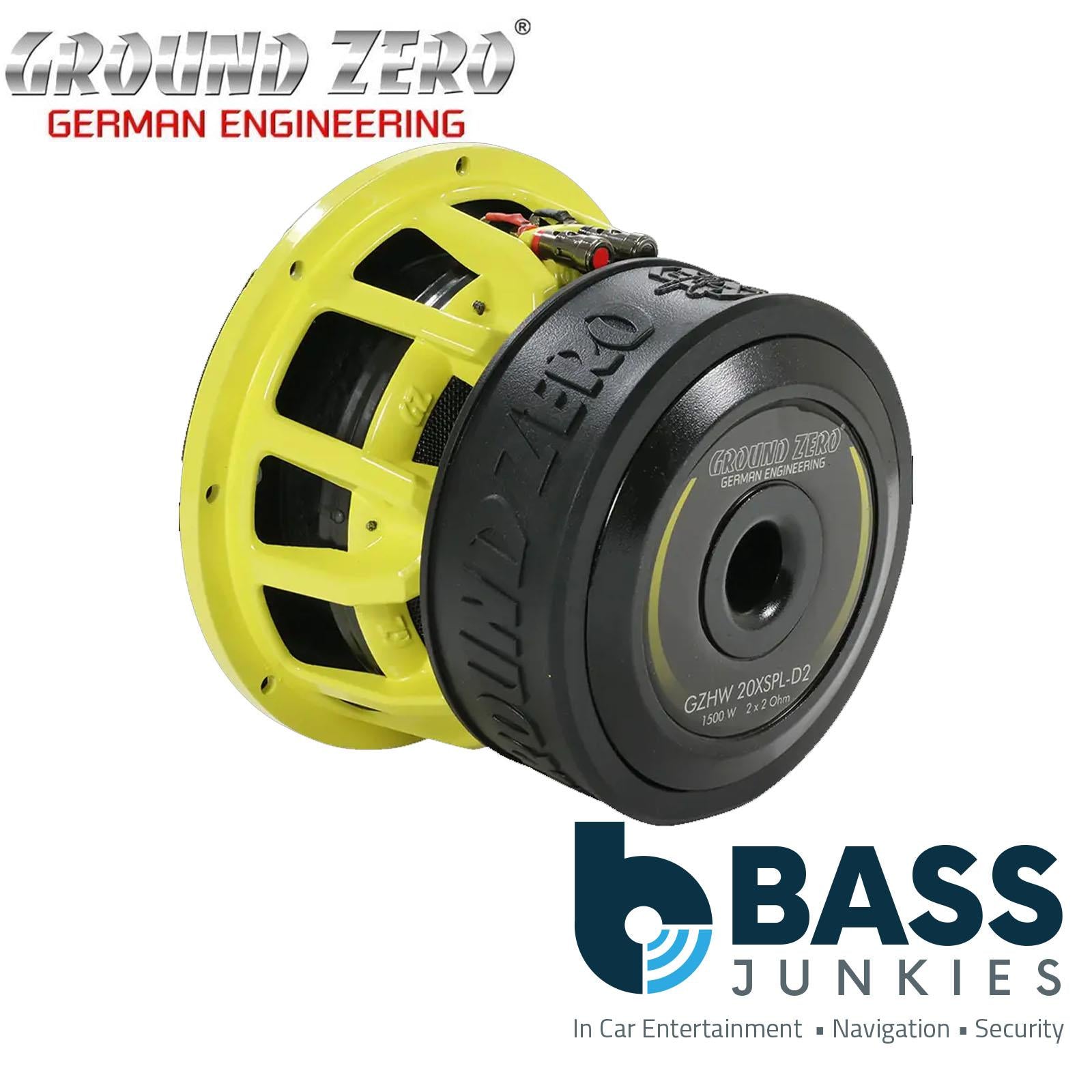 20 cm / 8? high quality SPL subwoofer - 1500 W SPL