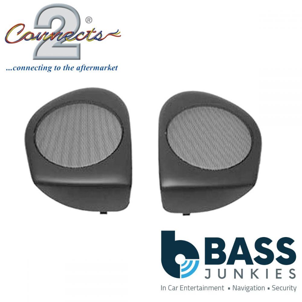 Connects2 CT25VL01 Volvo S40 & V40 130mm 5.25" Front Door Car Speaker Adapter Brackets