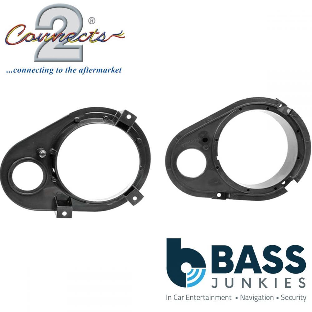 Connects2 CT25FD06 - Ford Escort & Orion 130mm 5.25" Front Door Car Speaker Adapter Brackets