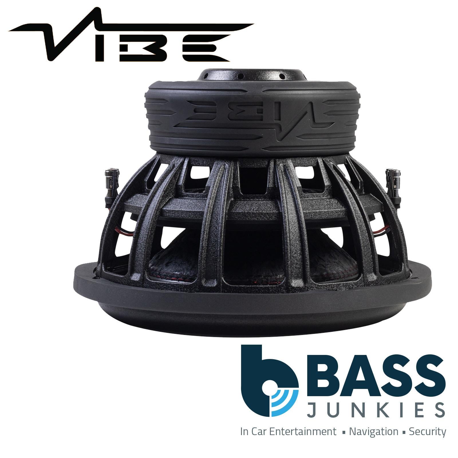 VIBE BD12D2SPL-V3 Black Death 12 Inch 4500W Max 2 Ohm SPL Car Audio Subwoofer