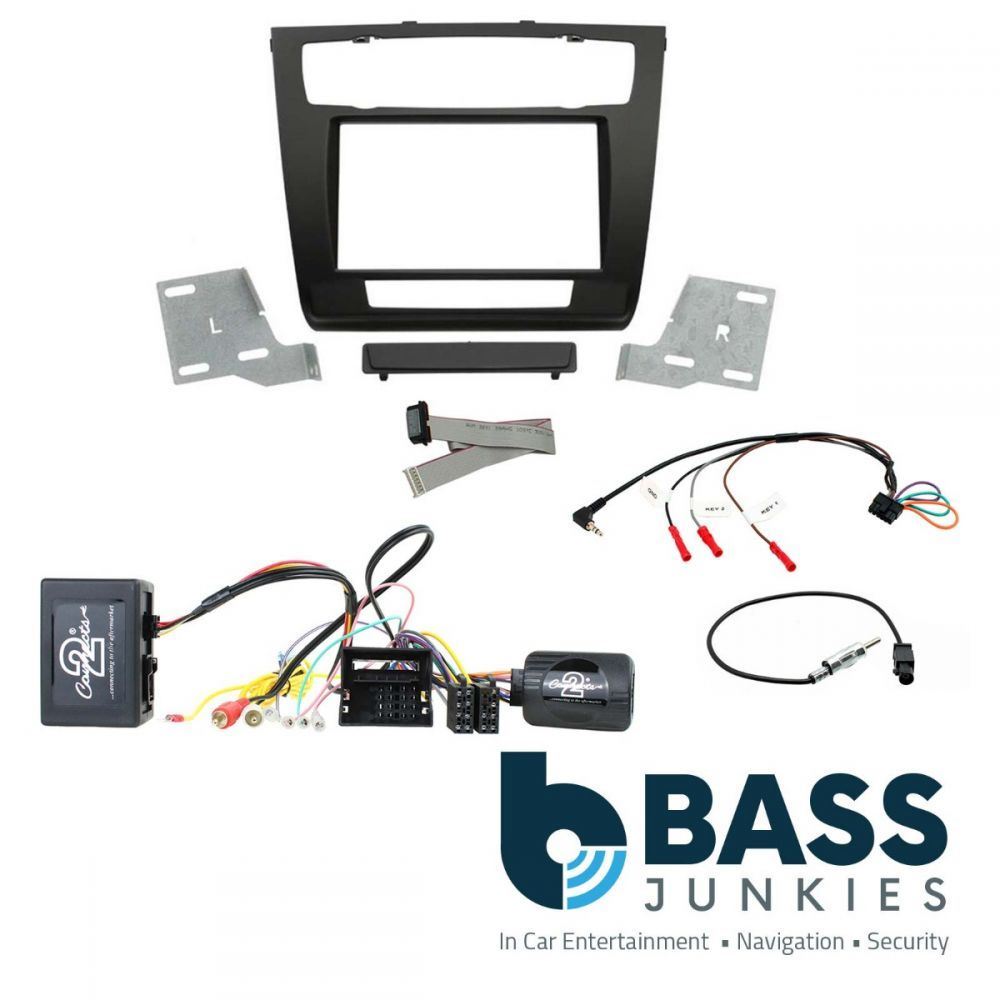 Connects2 CTKBM26 BMW 1 Series 2007 - 2013 Double Din Car Stereo Fascia Fitting Kit