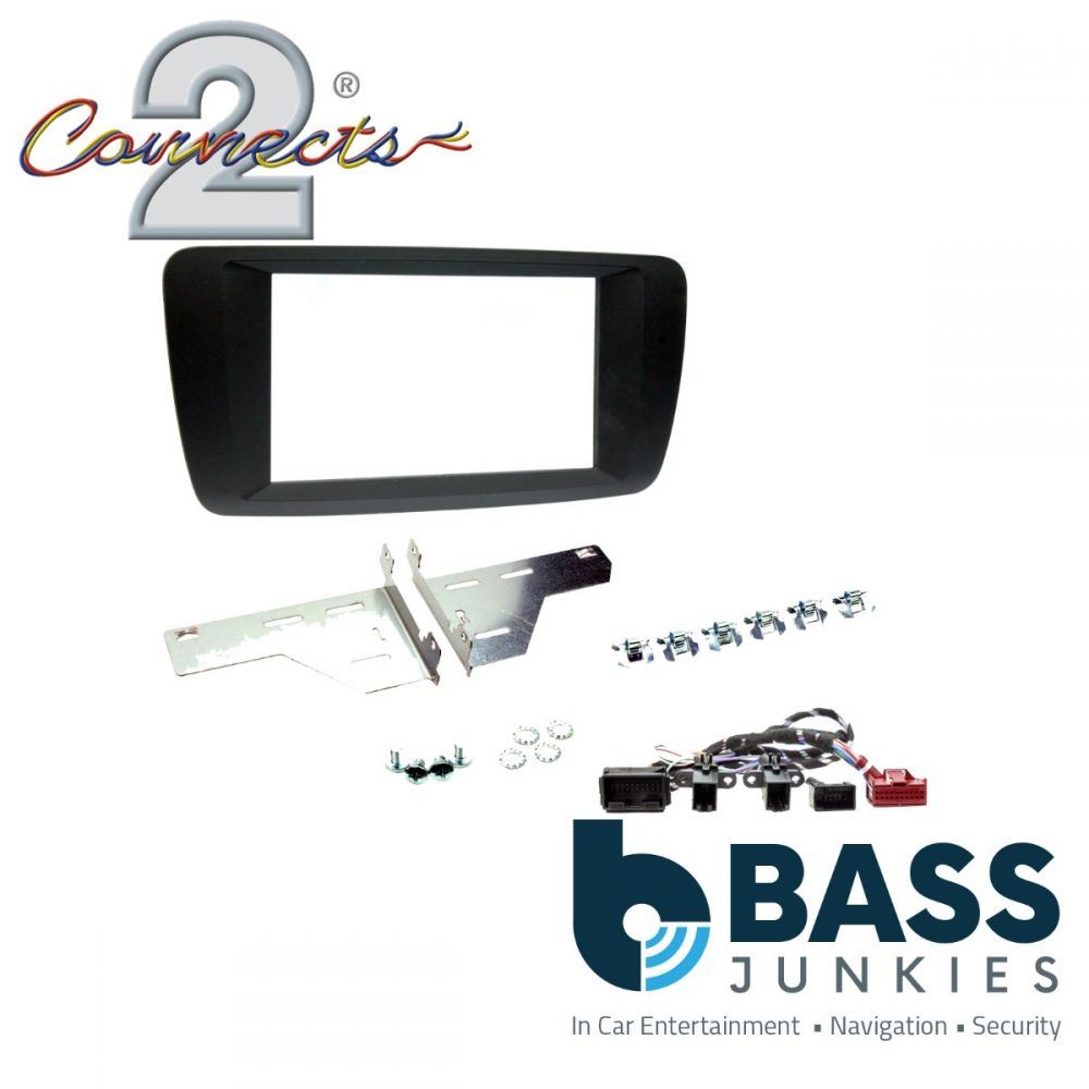 Connects2 CT23ST23 Seat Ibiza 2014 Onwards Car Stereo Double Din Fascia Panel